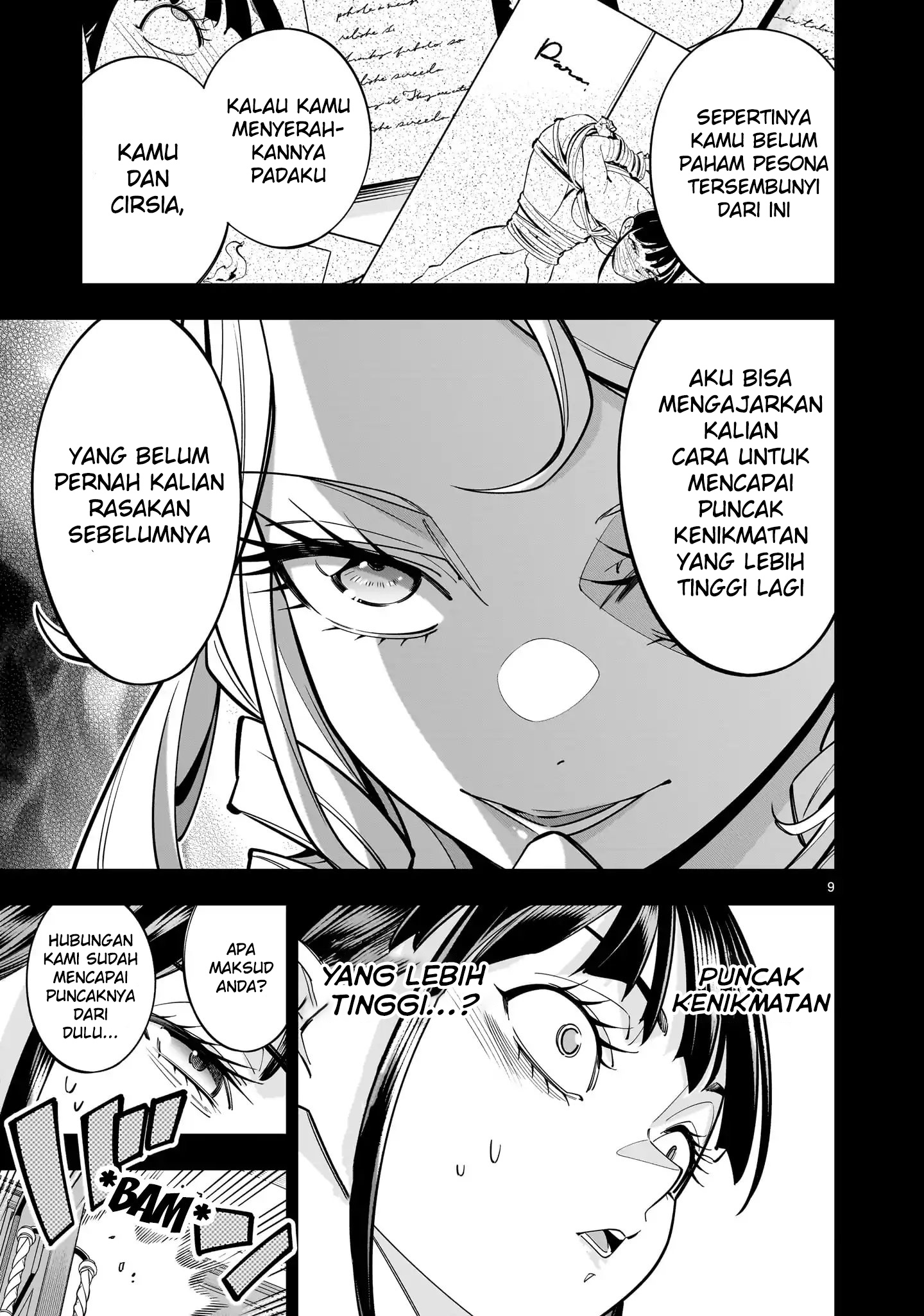 Shinimodori Oujo wa Ikinobiru Tame ni Yuri Harem wo Tsukuru Koto ni Shita Chapter 8 - halaman 32