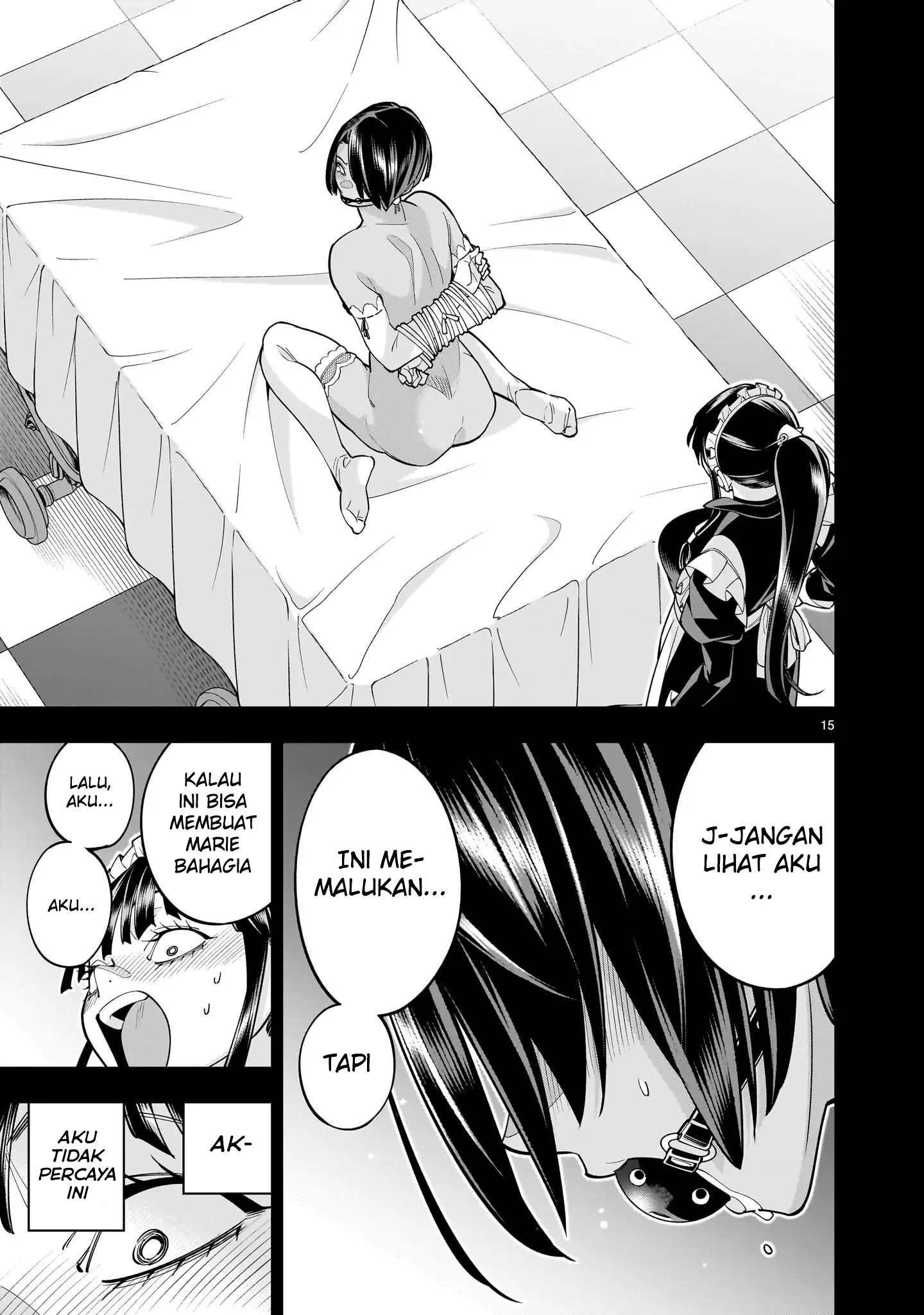 Shinimodori Oujo wa Ikinobiru Tame ni Yuri Harem wo Tsukuru Koto ni Shita Chapter 8 - halaman 37
