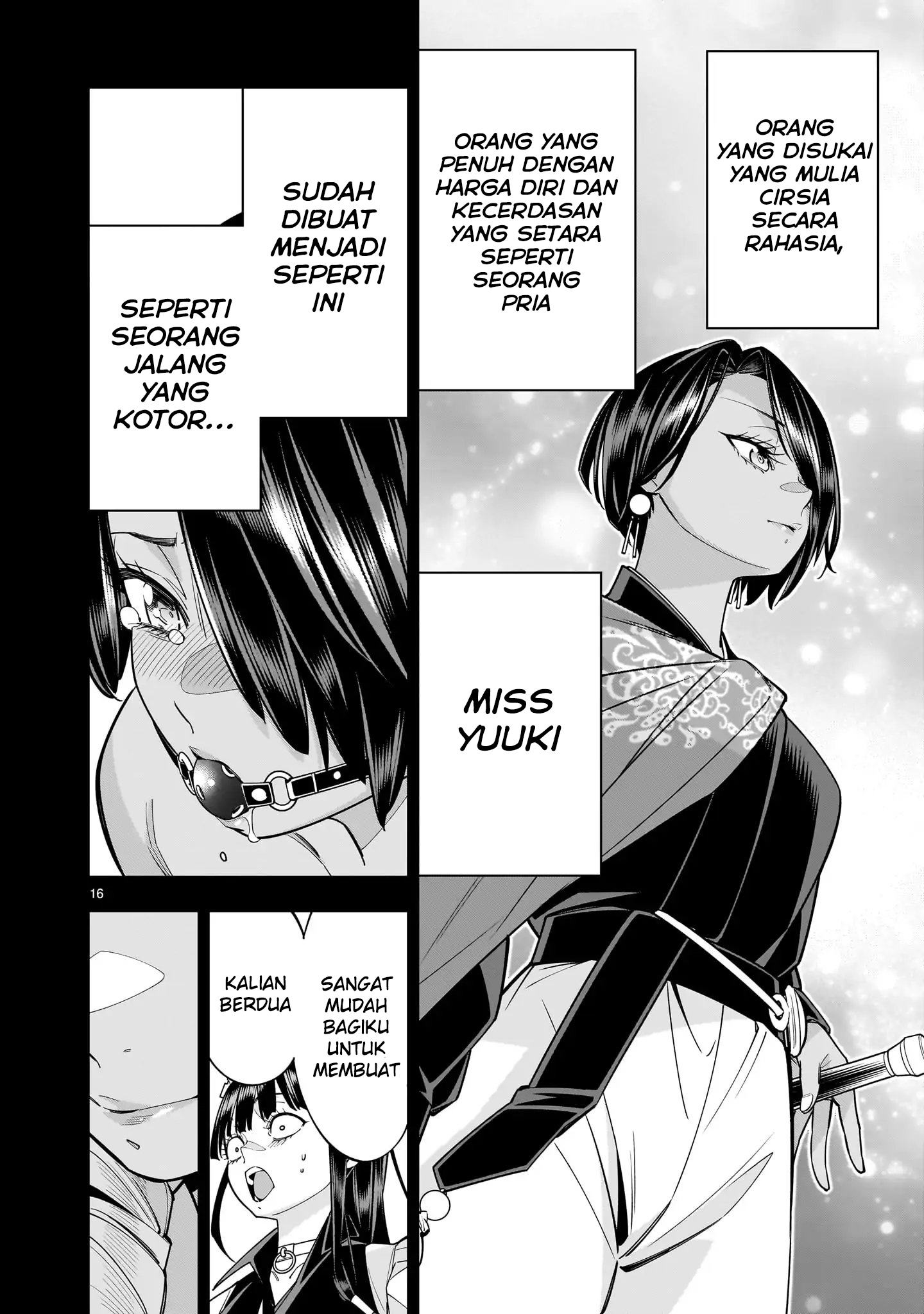 Shinimodori Oujo wa Ikinobiru Tame ni Yuri Harem wo Tsukuru Koto ni Shita Chapter 8 - halaman 38