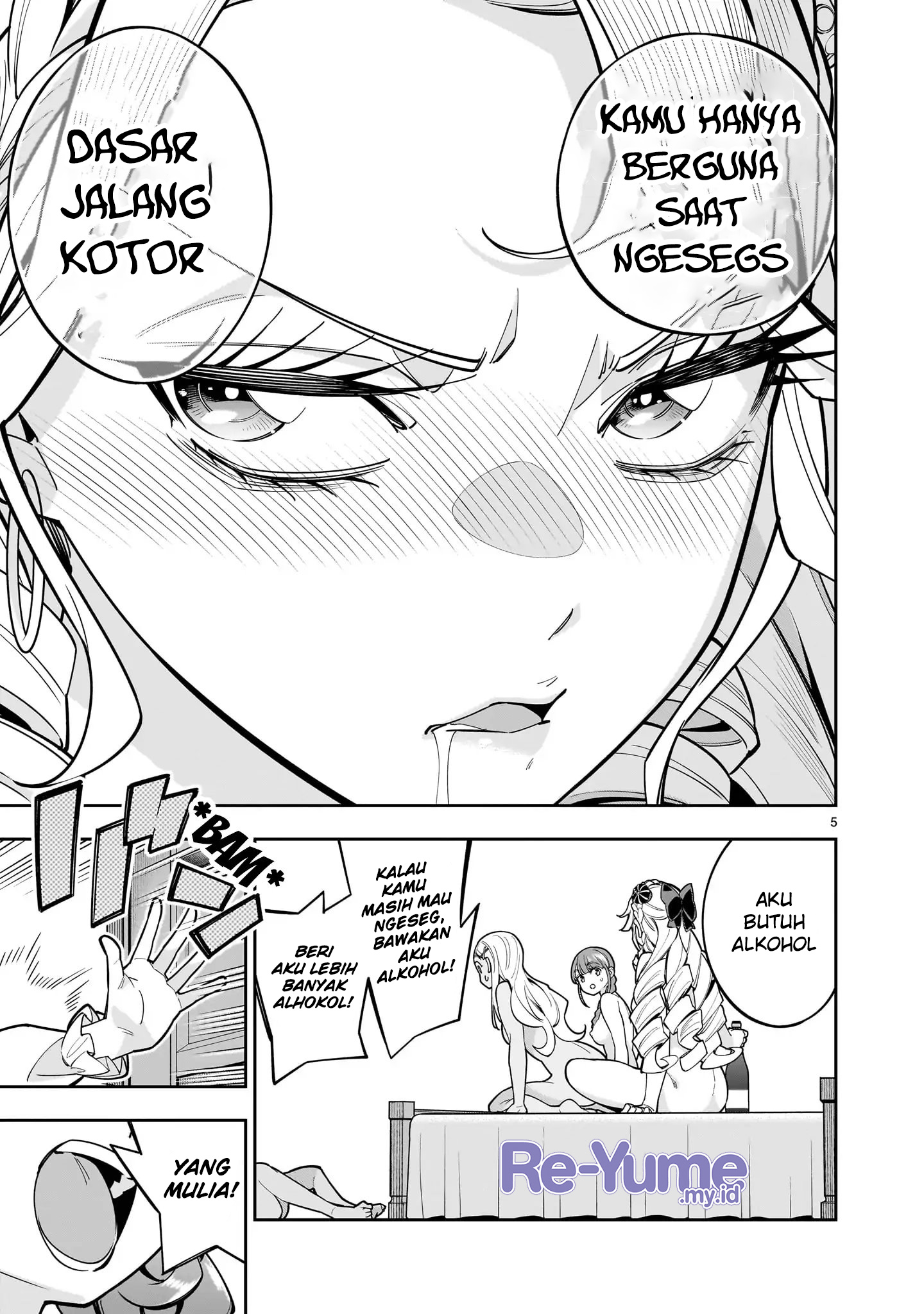 Shinimodori Oujo wa Ikinobiru Tame ni Yuri Harem wo Tsukuru Koto ni Shita Chapter 8 - halaman 6