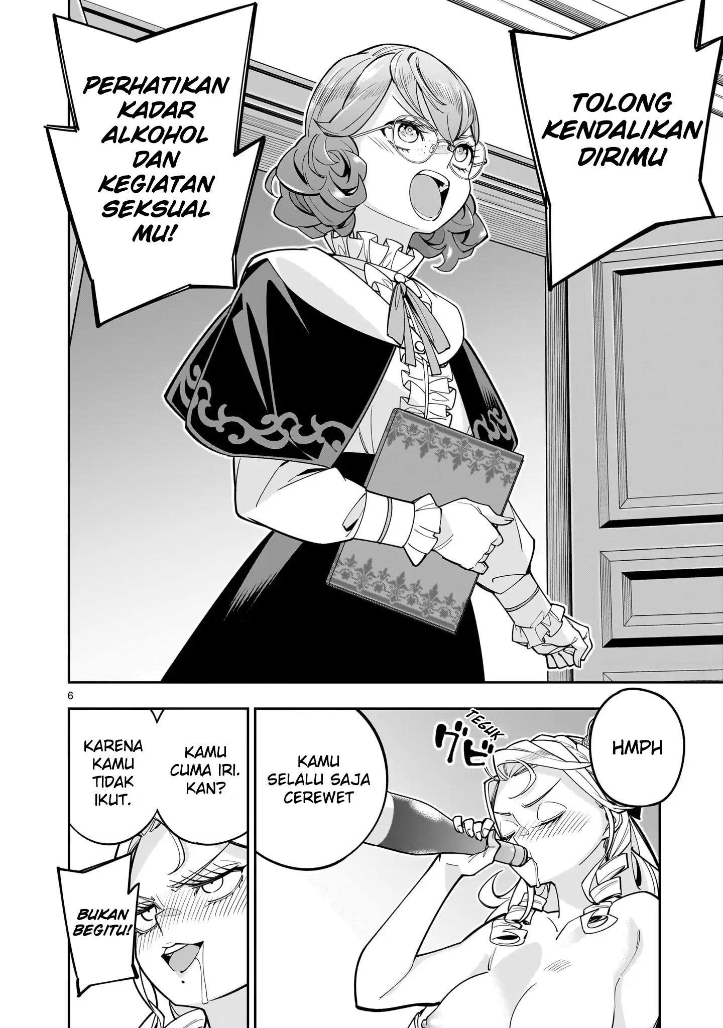 Shinimodori Oujo wa Ikinobiru Tame ni Yuri Harem wo Tsukuru Koto ni Shita Chapter 8 - halaman 7