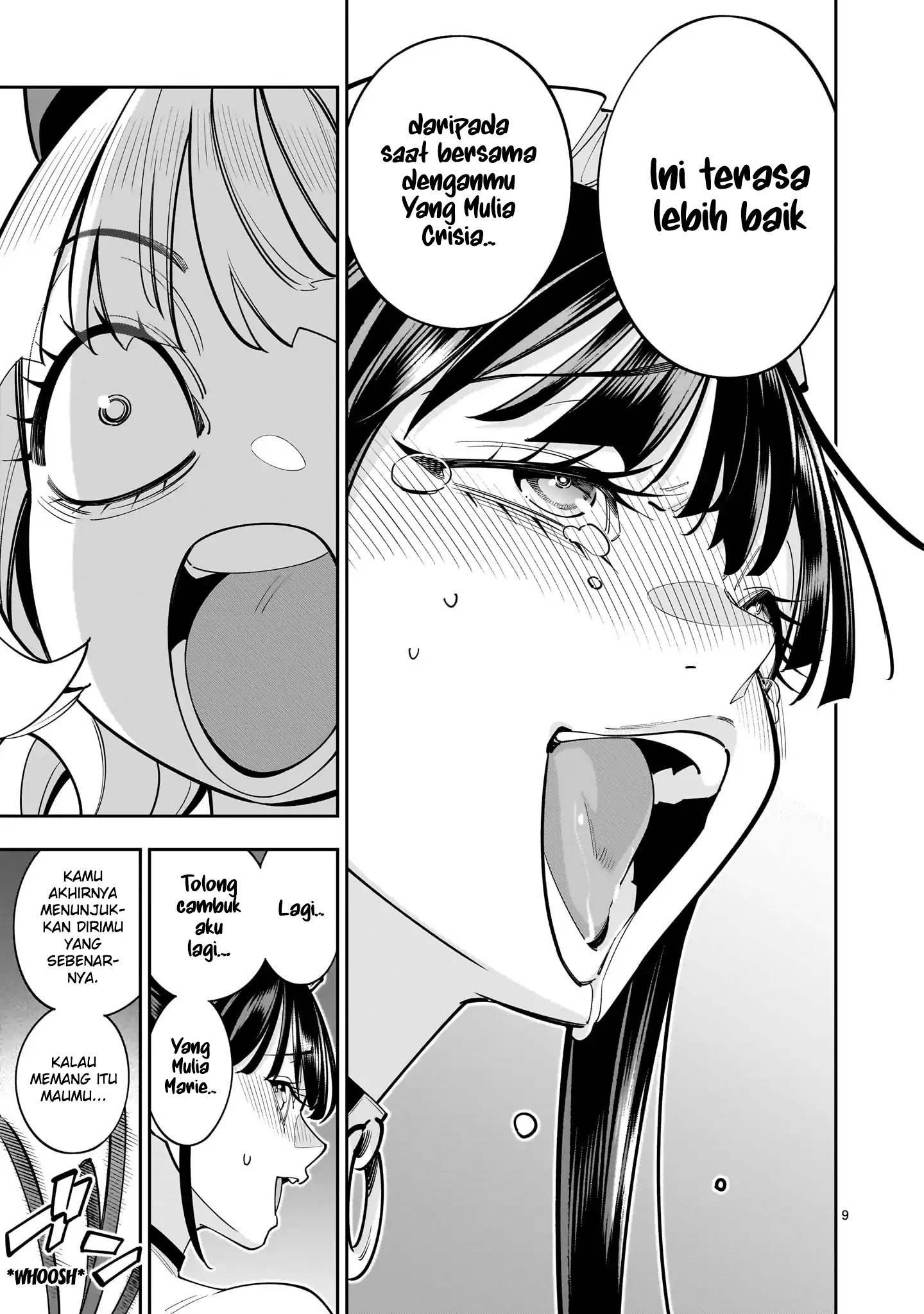Shinimodori Oujo wa Ikinobiru Tame ni Yuri Harem wo Tsukuru Koto ni Shita Chapter 9 - halaman 10