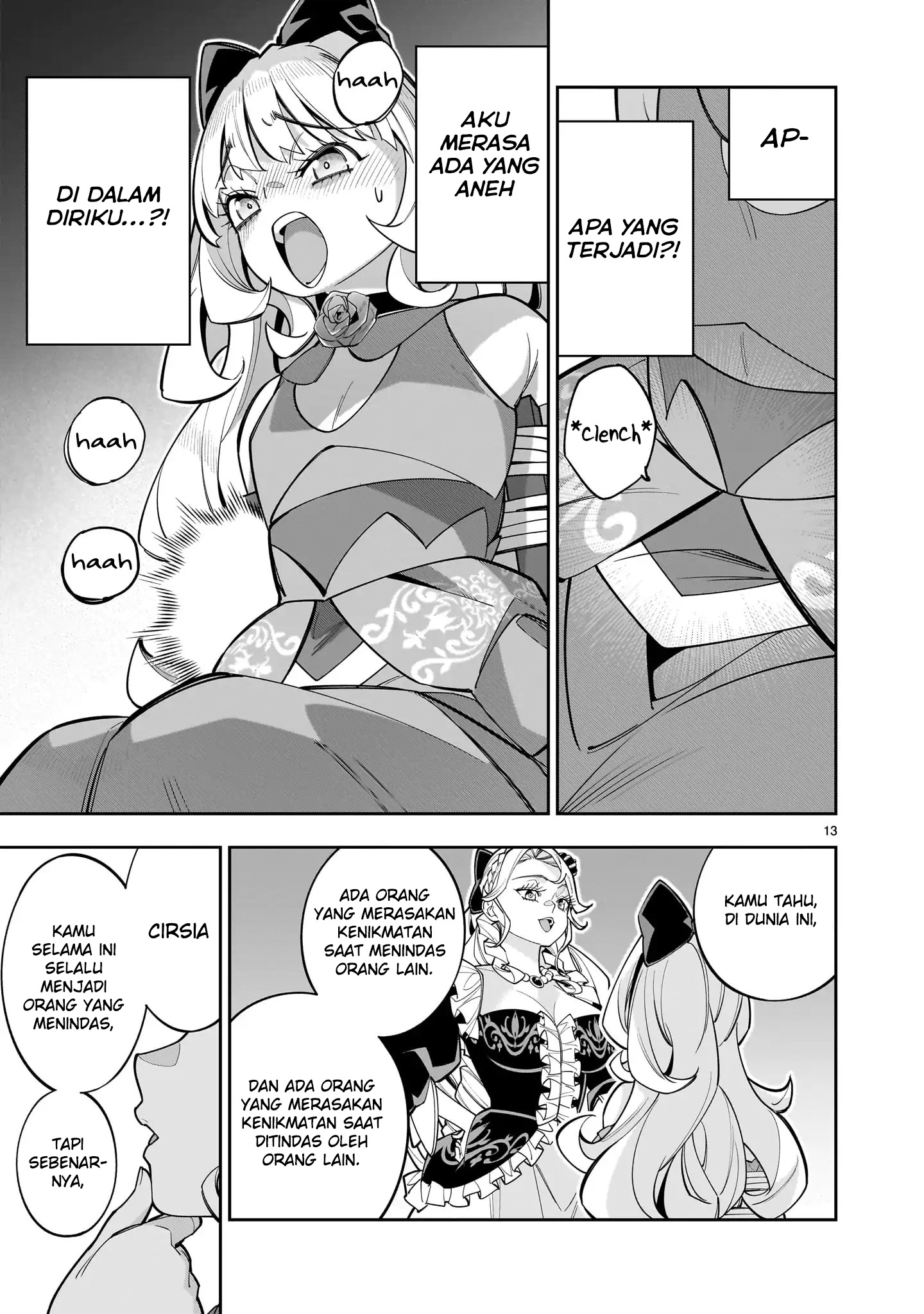 Shinimodori Oujo wa Ikinobiru Tame ni Yuri Harem wo Tsukuru Koto ni Shita Chapter 9 - halaman 13