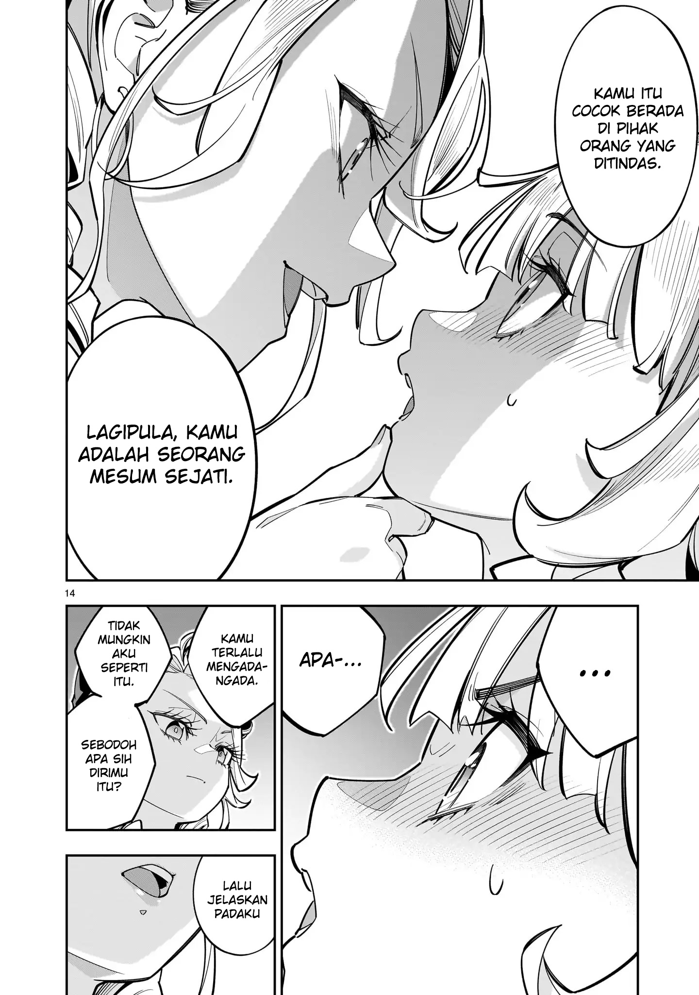 Shinimodori Oujo wa Ikinobiru Tame ni Yuri Harem wo Tsukuru Koto ni Shita Chapter 9 - halaman 14