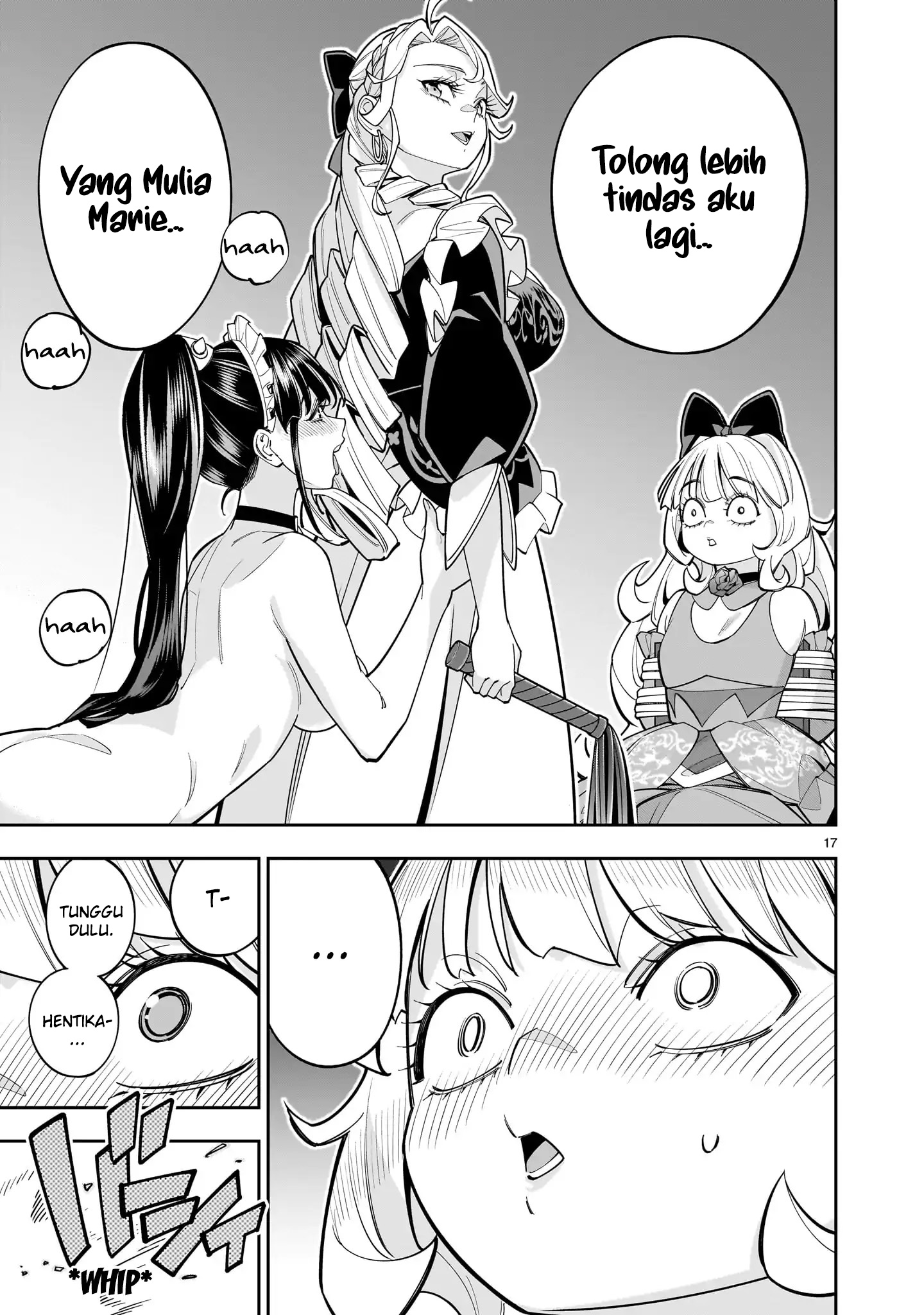 Shinimodori Oujo wa Ikinobiru Tame ni Yuri Harem wo Tsukuru Koto ni Shita Chapter 9 - halaman 17