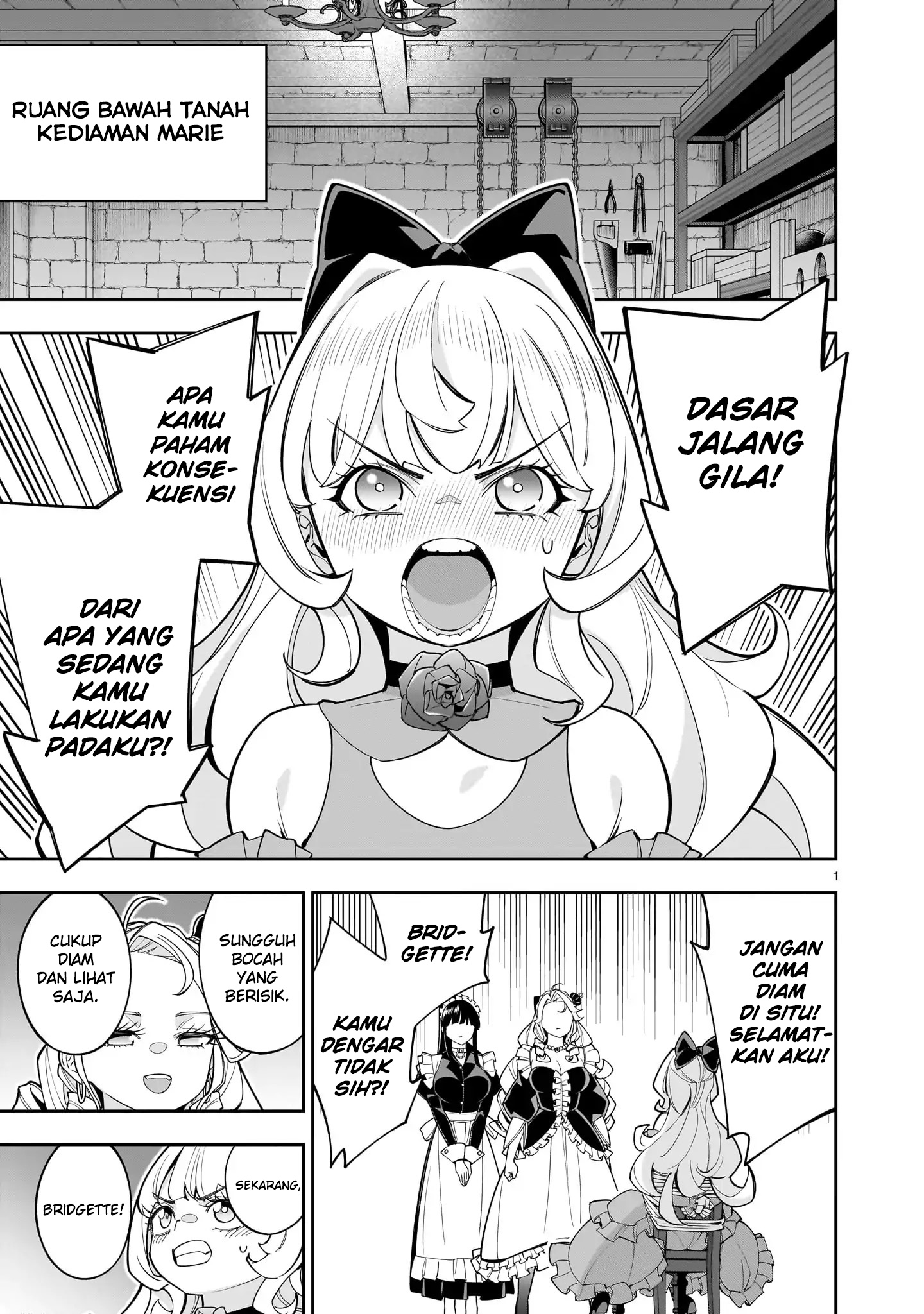 Shinimodori Oujo wa Ikinobiru Tame ni Yuri Harem wo Tsukuru Koto ni Shita Chapter 9 - halaman 2