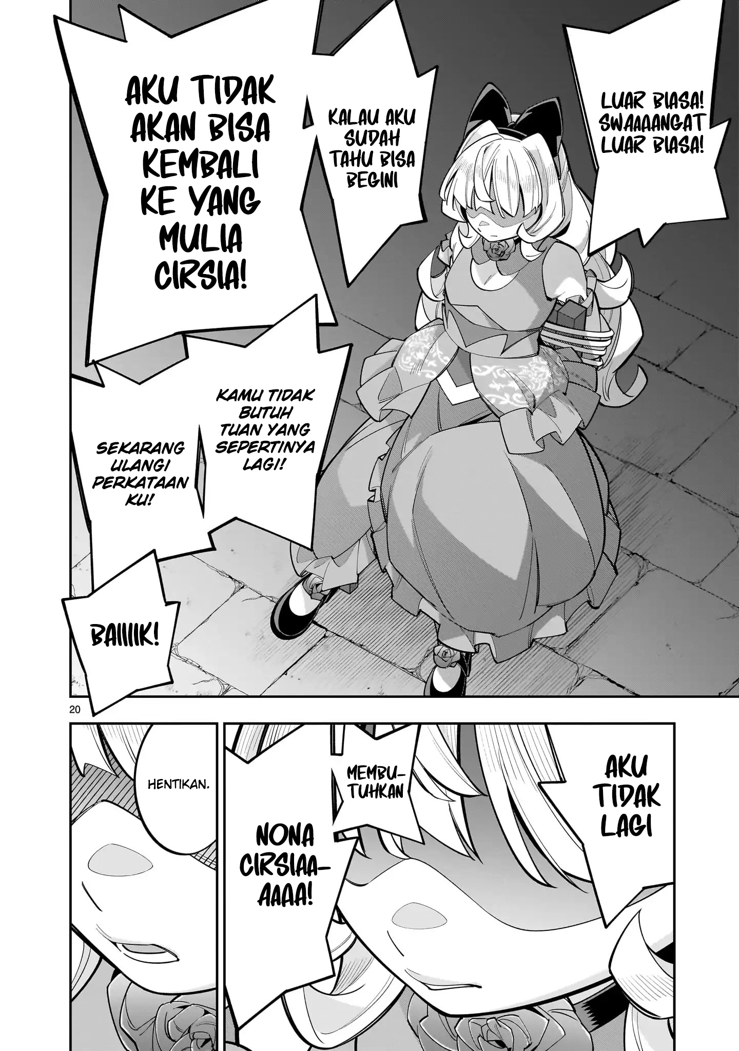 Shinimodori Oujo wa Ikinobiru Tame ni Yuri Harem wo Tsukuru Koto ni Shita Chapter 9 - halaman 20