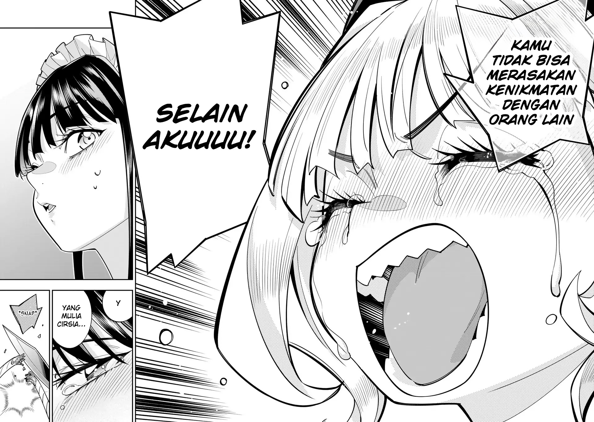 Shinimodori Oujo wa Ikinobiru Tame ni Yuri Harem wo Tsukuru Koto ni Shita Chapter 9 - halaman 22
