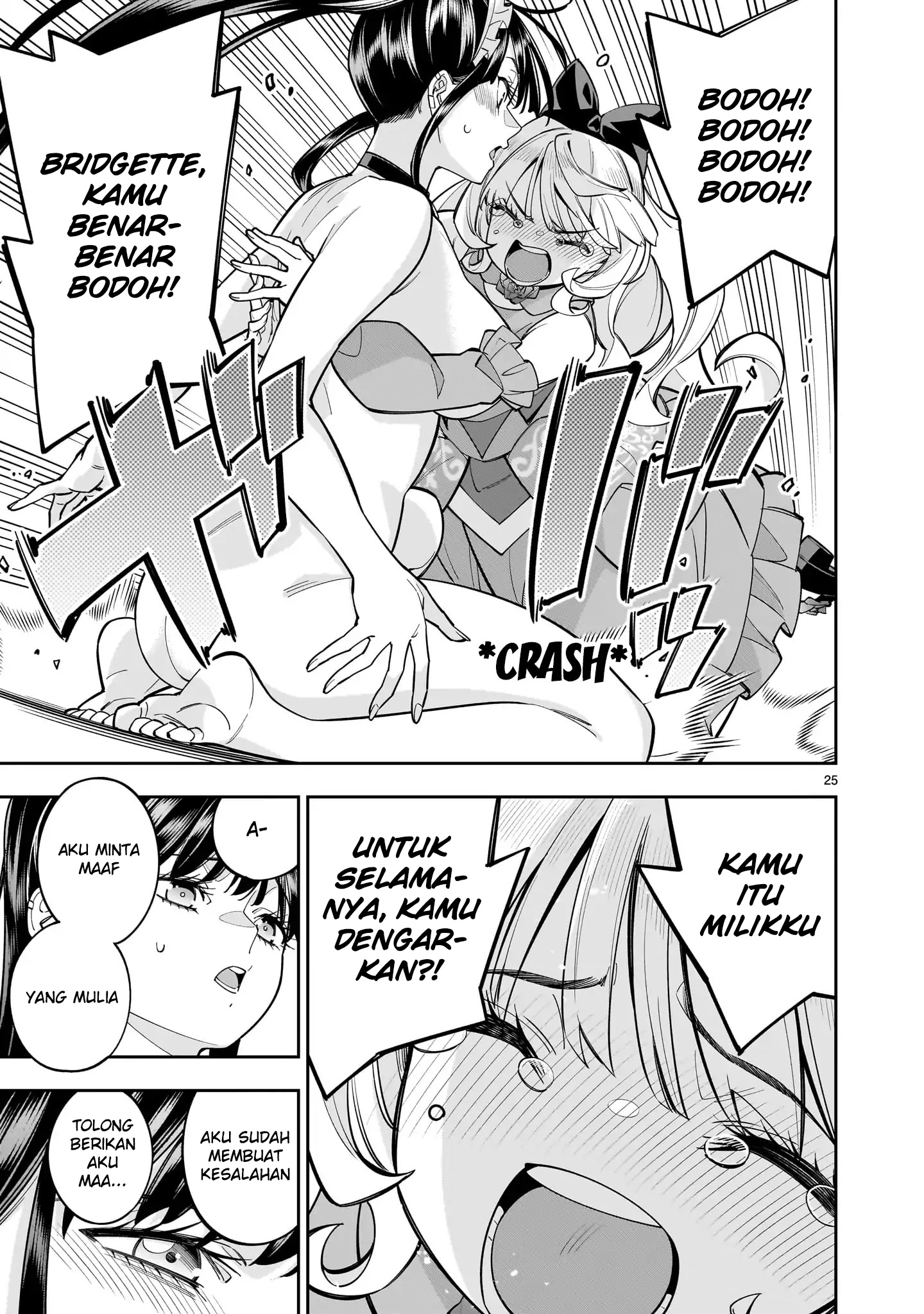 Shinimodori Oujo wa Ikinobiru Tame ni Yuri Harem wo Tsukuru Koto ni Shita Chapter 9 - halaman 24