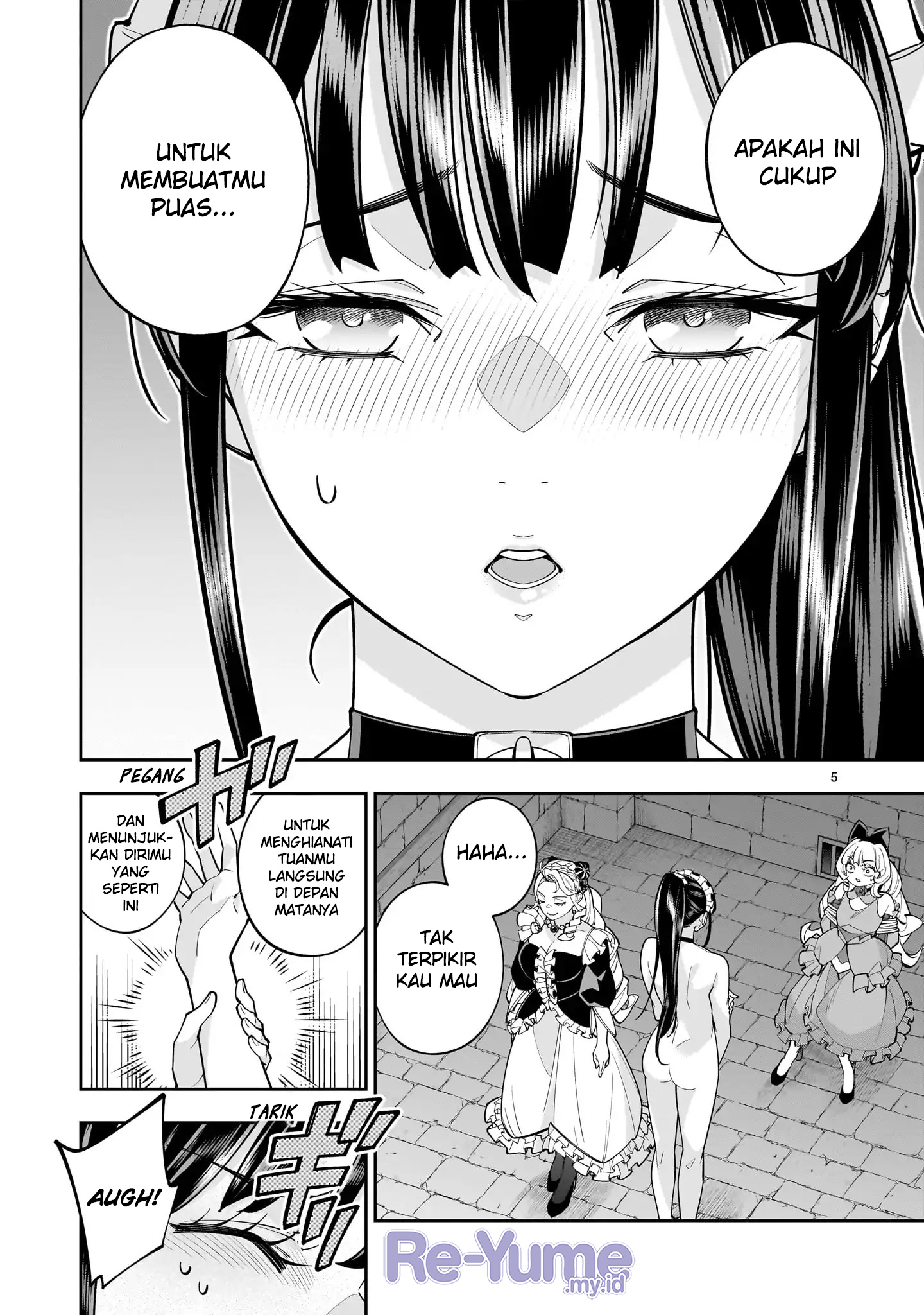 Shinimodori Oujo wa Ikinobiru Tame ni Yuri Harem wo Tsukuru Koto ni Shita Chapter 9 - halaman 6