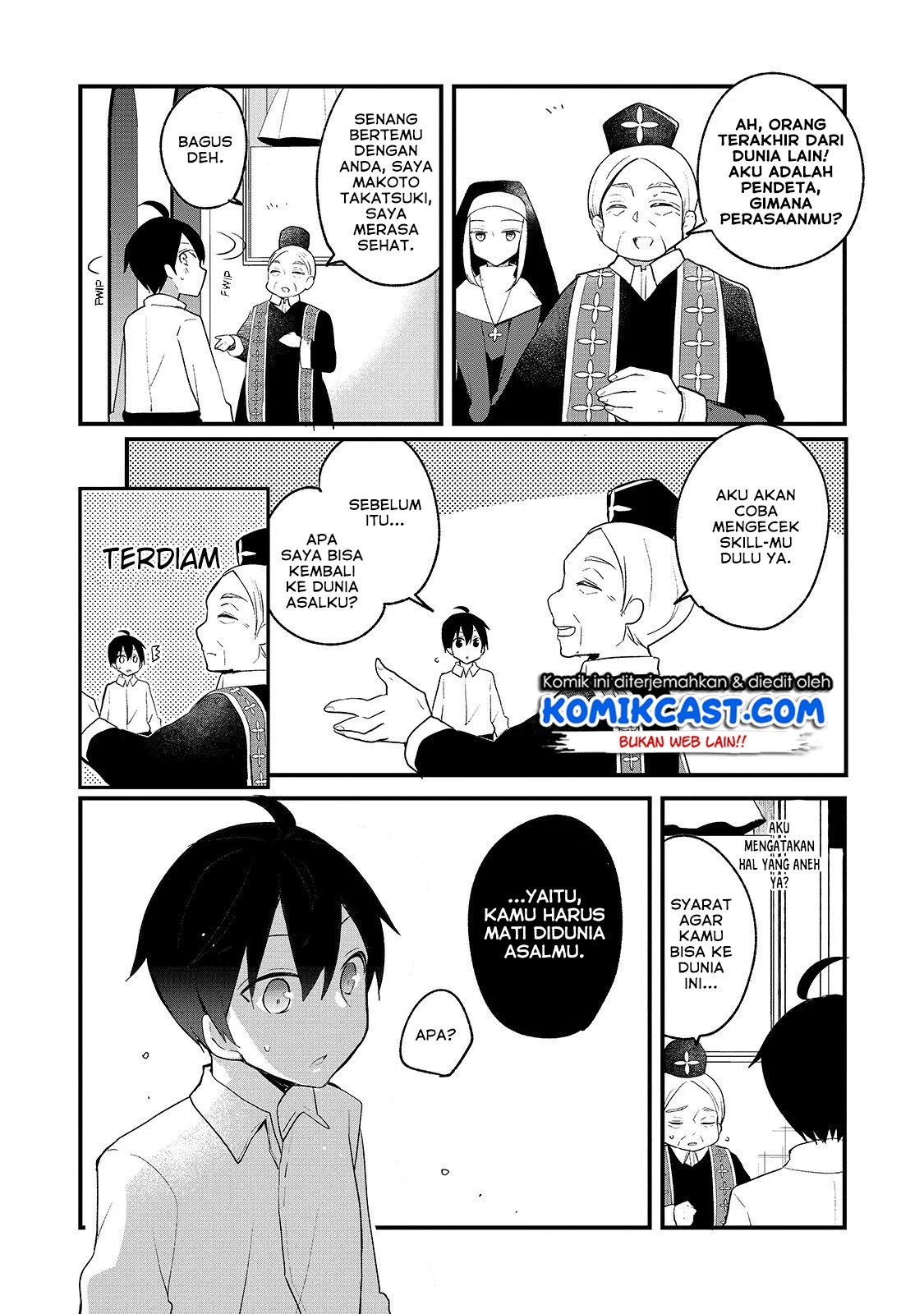 Shinja Zero no Megami-sama to Hajimeru Isekai Kouryaku Chapter 1 - halaman 13