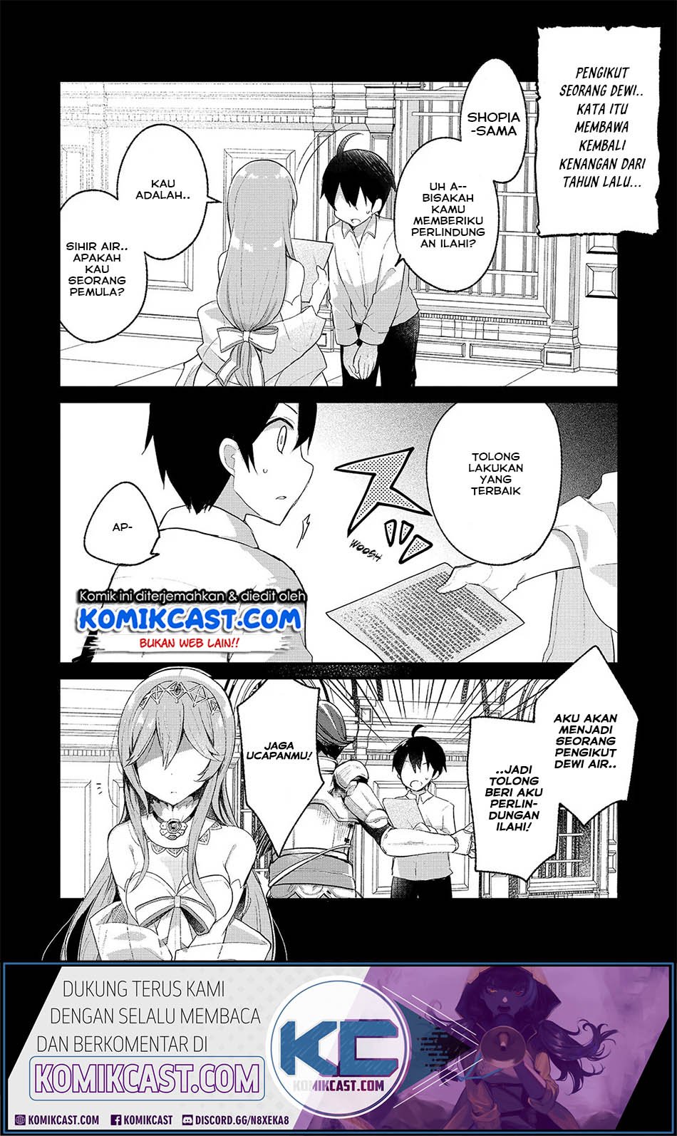 Shinja Zero no Megami-sama to Hajimeru Isekai Kouryaku Chapter 2 - halaman 2