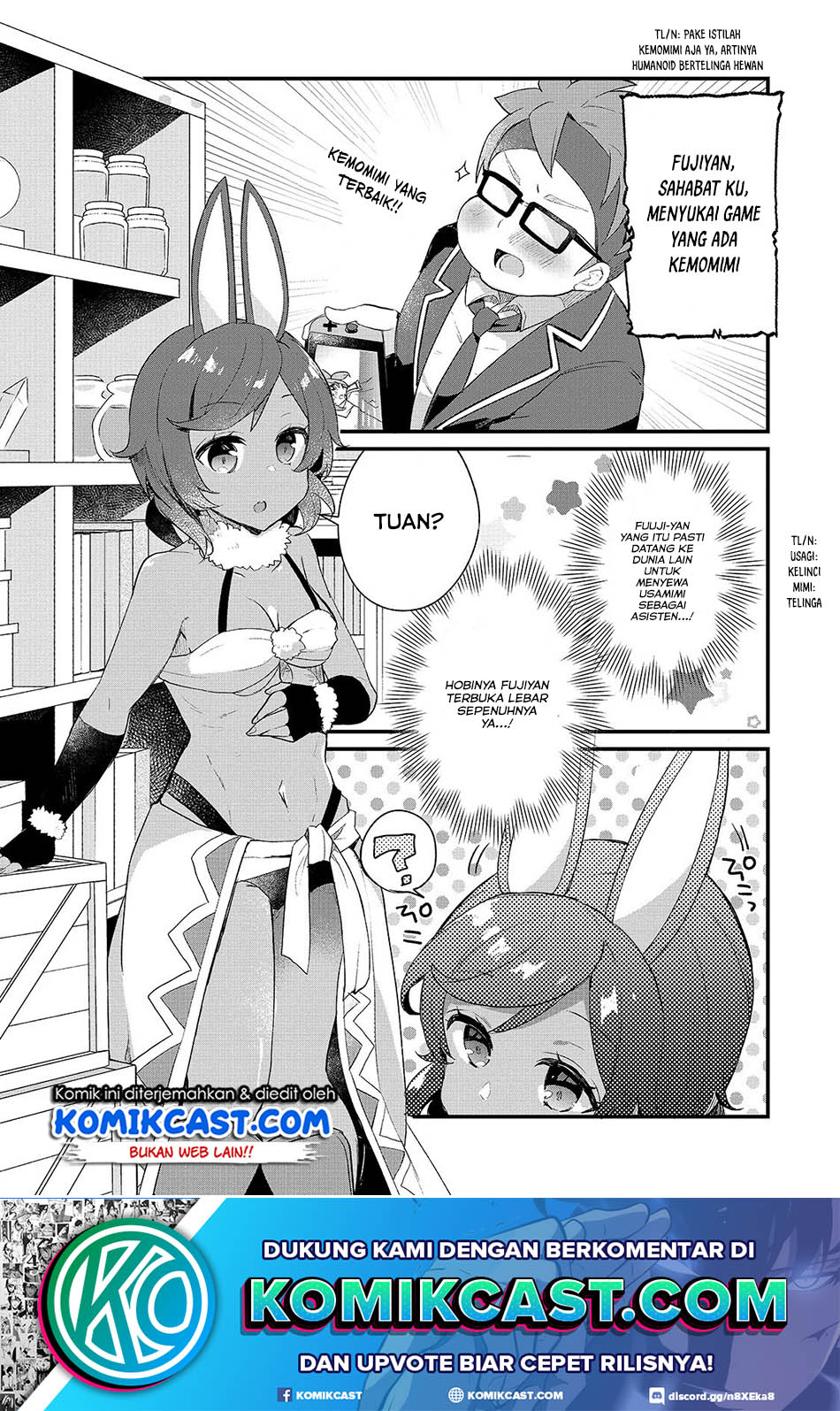 Shinja Zero no Megami-sama to Hajimeru Isekai Kouryaku Chapter 3.1 - halaman 2