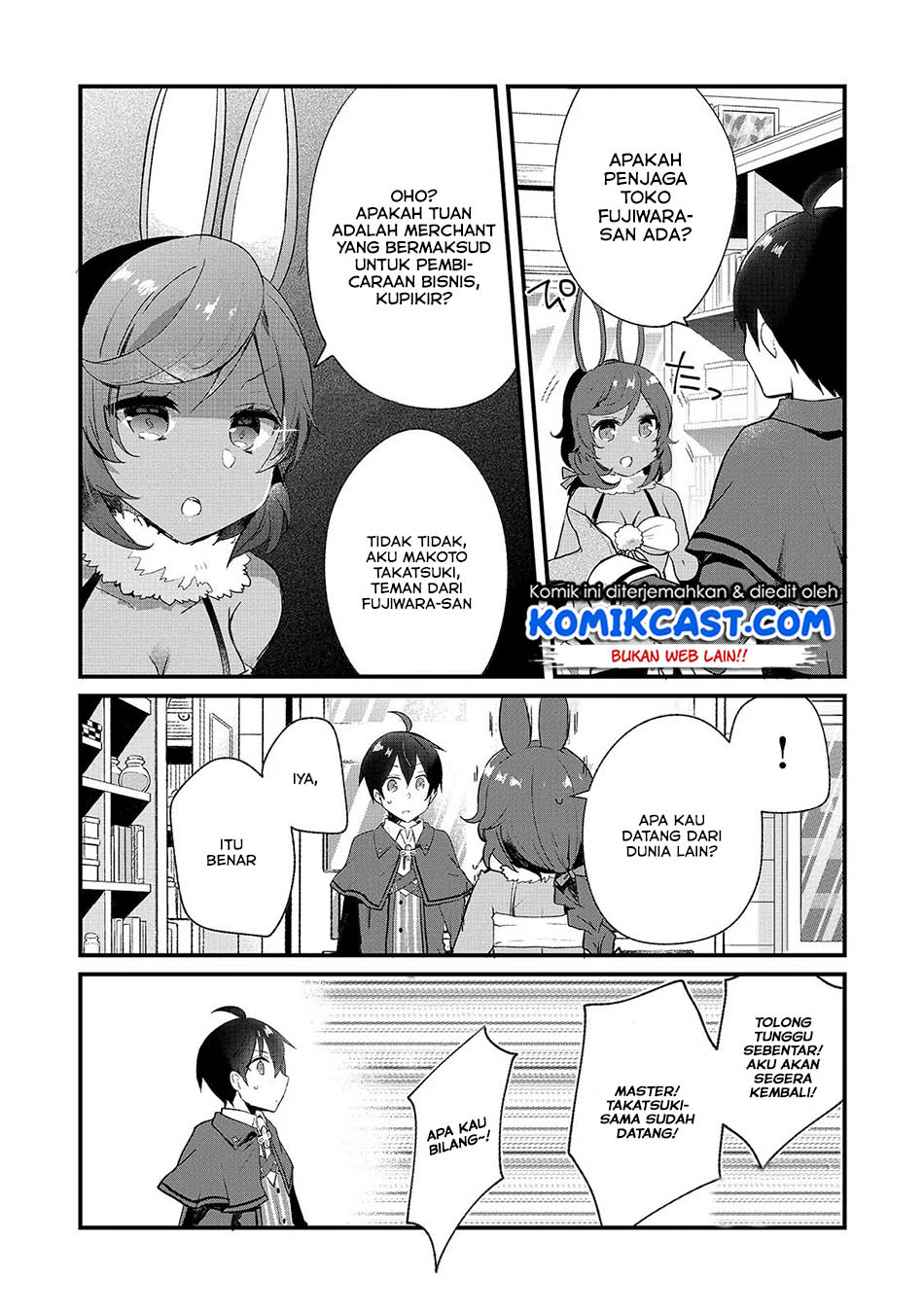 Shinja Zero no Megami-sama to Hajimeru Isekai Kouryaku Chapter 3.1 - halaman 3