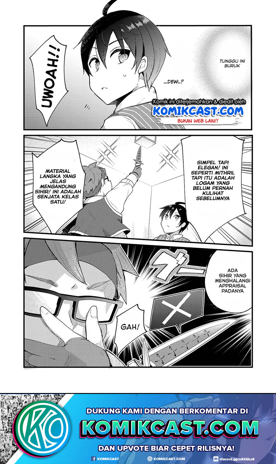 Shinja Zero no Megami-sama to Hajimeru Isekai Kouryaku Chapter 3.2 - halaman 2