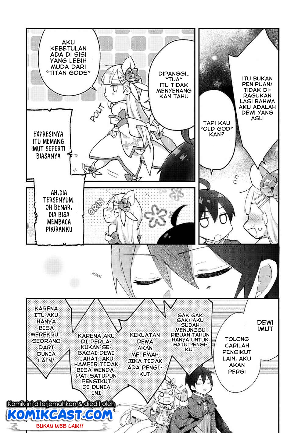 Shinja Zero no Megami-sama to Hajimeru Isekai Kouryaku Chapter 4 - halaman 5