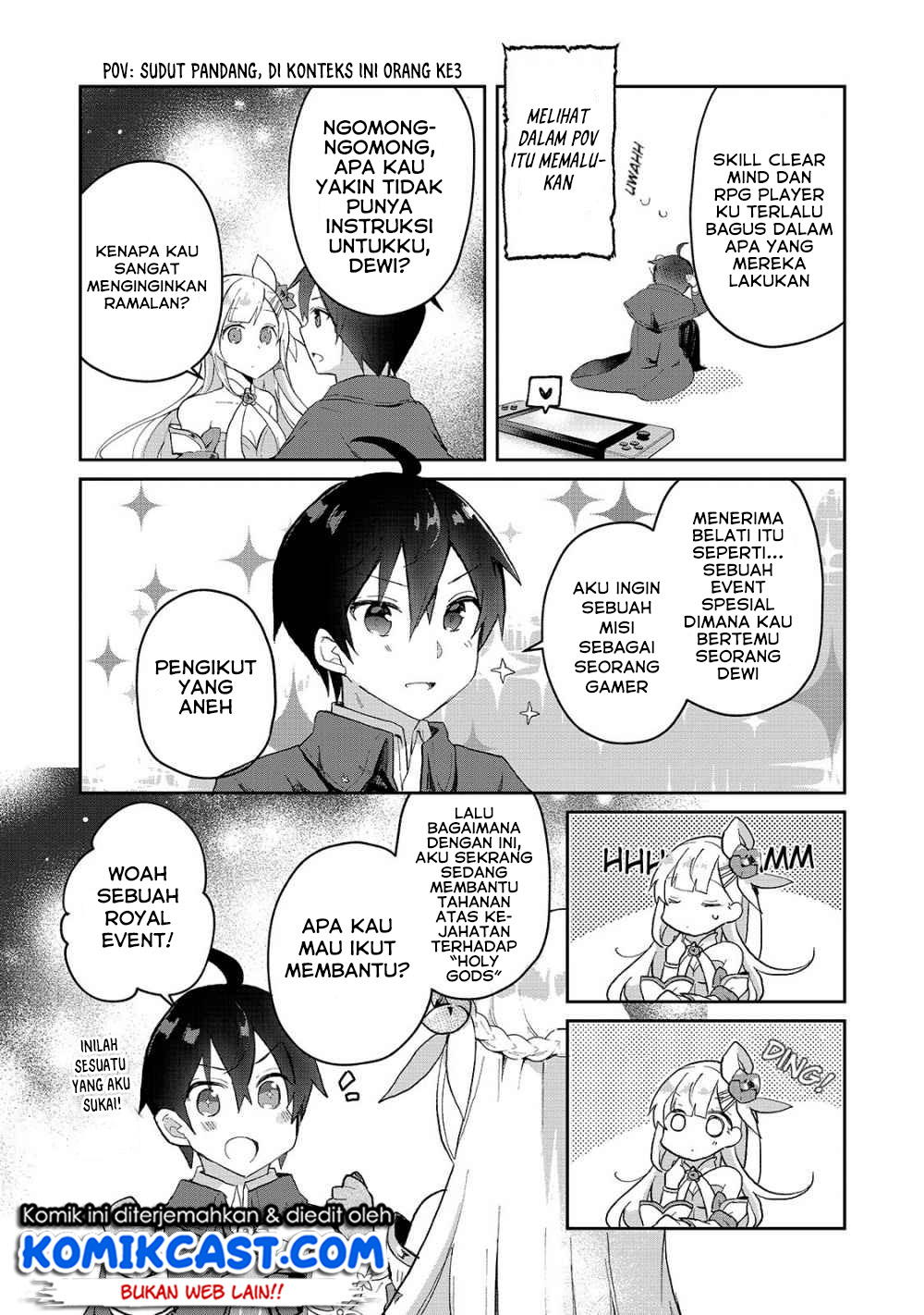 Shinja Zero no Megami-sama to Hajimeru Isekai Kouryaku Chapter 4 - halaman 9