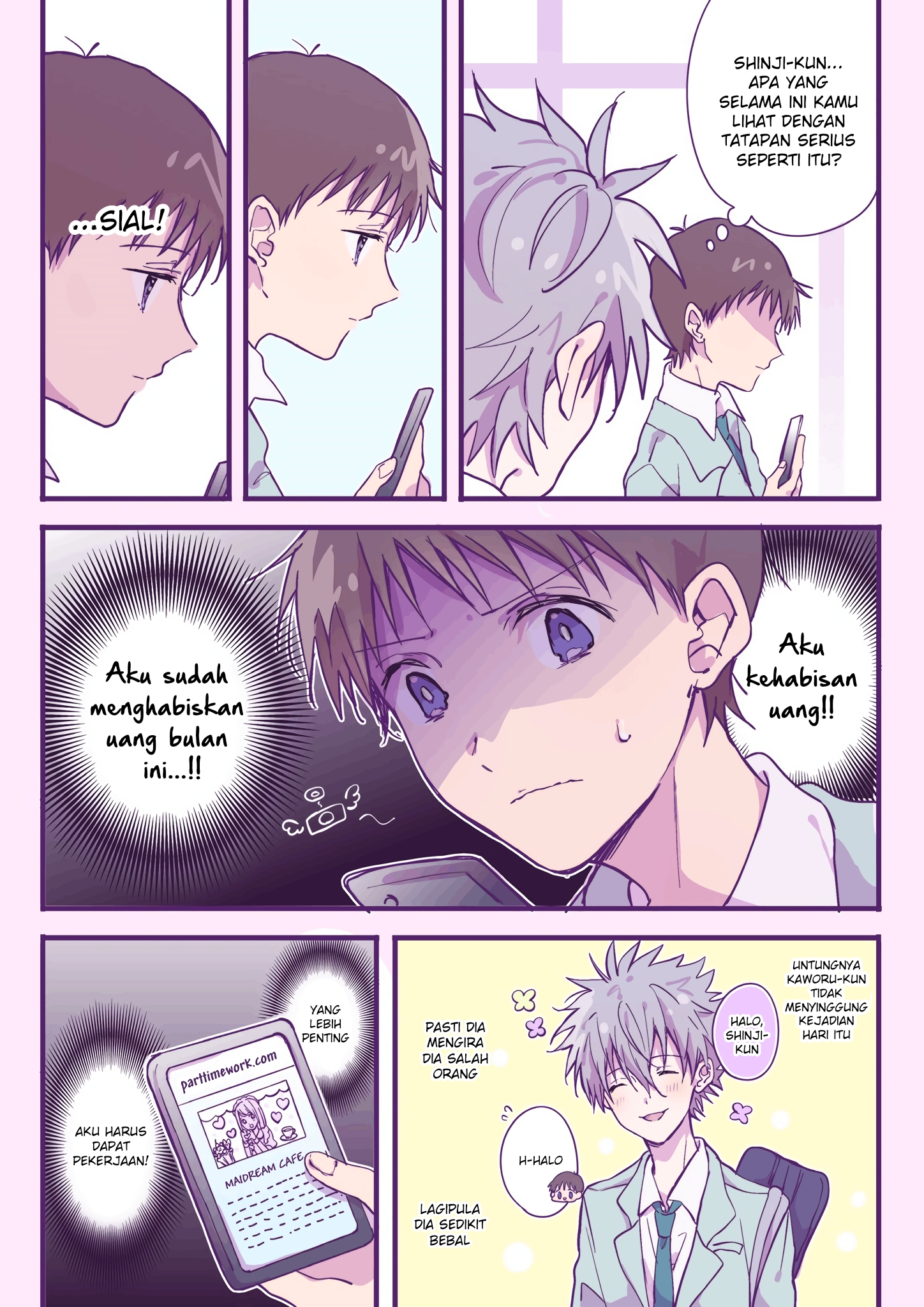 Shinji Ikari's Secret Chapter 2 - halaman 3