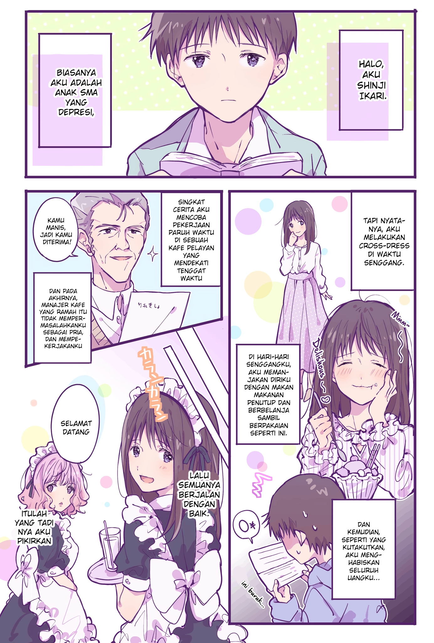 Shinji Ikari's Secret Chapter 3 - halaman 1