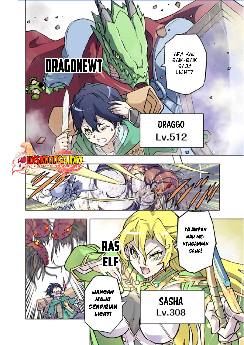Shinjiteita Nakama-tachi ni Dungeon Okuchi de Korosarekaketa ga Gift "Mugen Gacha" de Level 9999 no Nakama-tachi wo Te ni Irete Moto Party Member to Sekai ni Fukushuu & "Zamaa!" Shimasu! Chapter 43.5 - halaman 4
