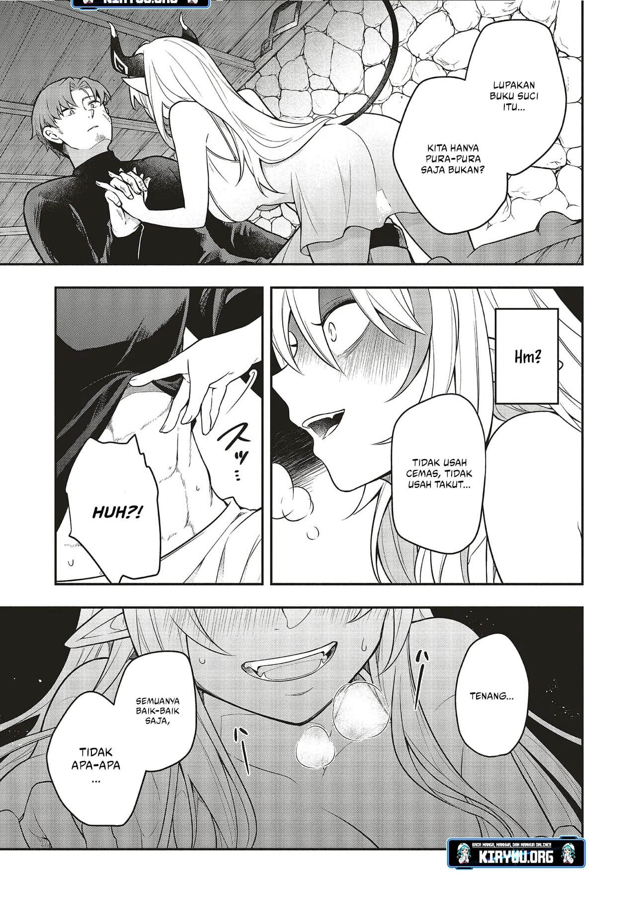 Shinkon Quest: Maou no Musume wa Majime Yuusha wo Otoshitai♡ Chapter 1 - halaman 32