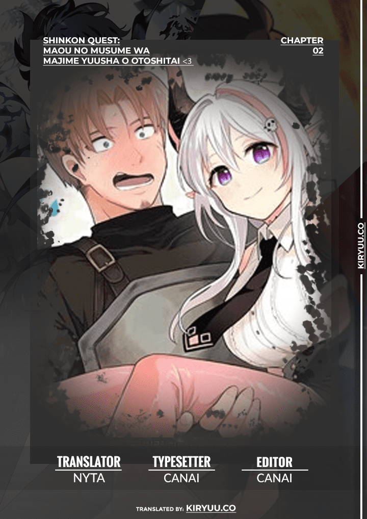 Shinkon Quest: Maou no Musume wa Majime Yuusha wo Otoshitai♡ Chapter 2 - halaman 1