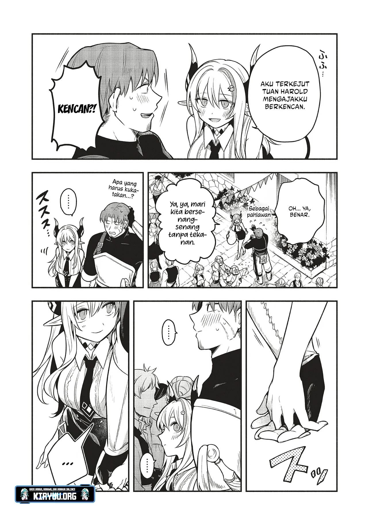Shinkon Quest: Maou no Musume wa Majime Yuusha wo Otoshitai♡ Chapter 3 - halaman 8