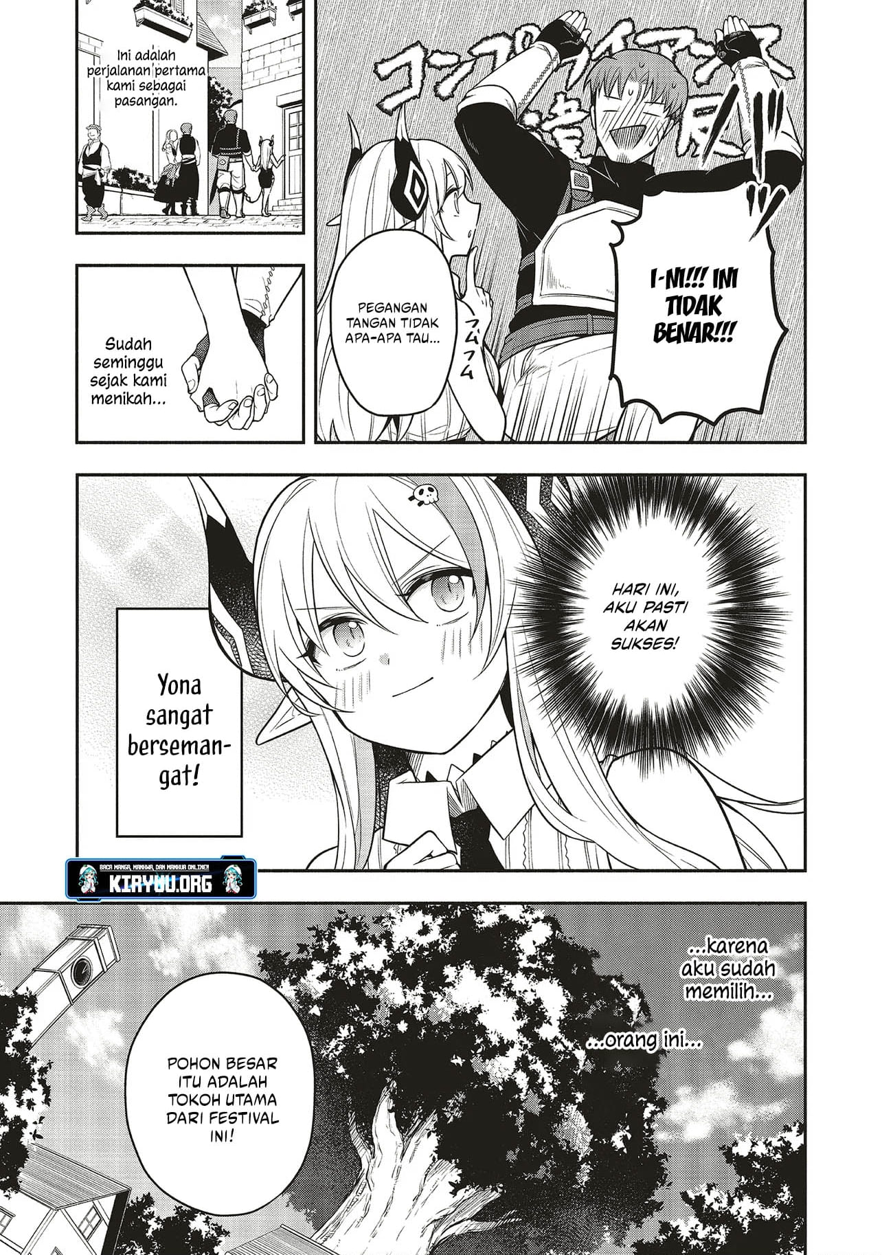 Shinkon Quest: Maou no Musume wa Majime Yuusha wo Otoshitai♡ Chapter 3 - halaman 9