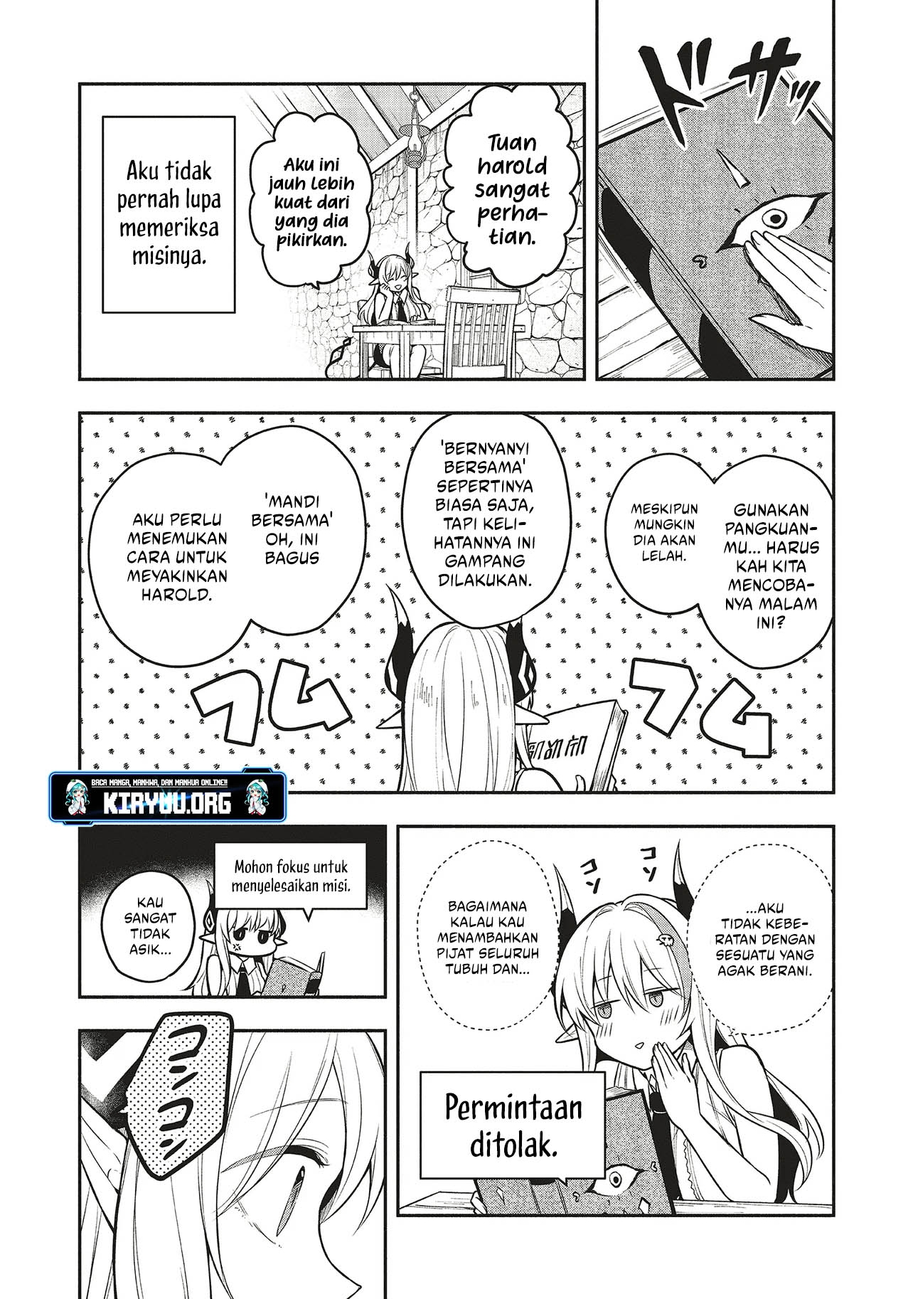 Shinkon Quest: Maou no Musume wa Majime Yuusha wo Otoshitai♡ Chapter 5.1 - halaman 5