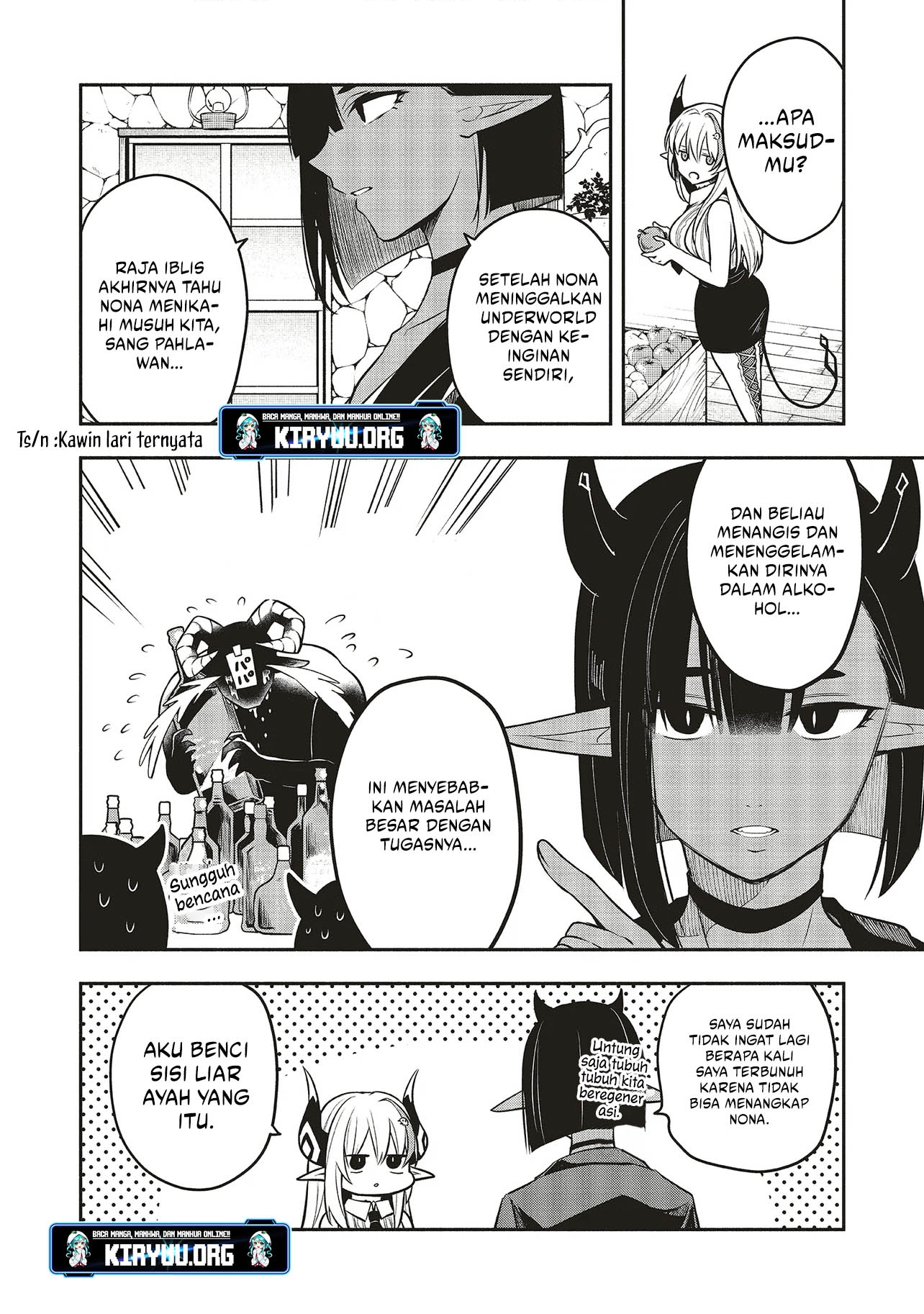 Shinkon Quest: Maou no Musume wa Majime Yuusha wo Otoshitai♡ Chapter 5.1 - halaman 9