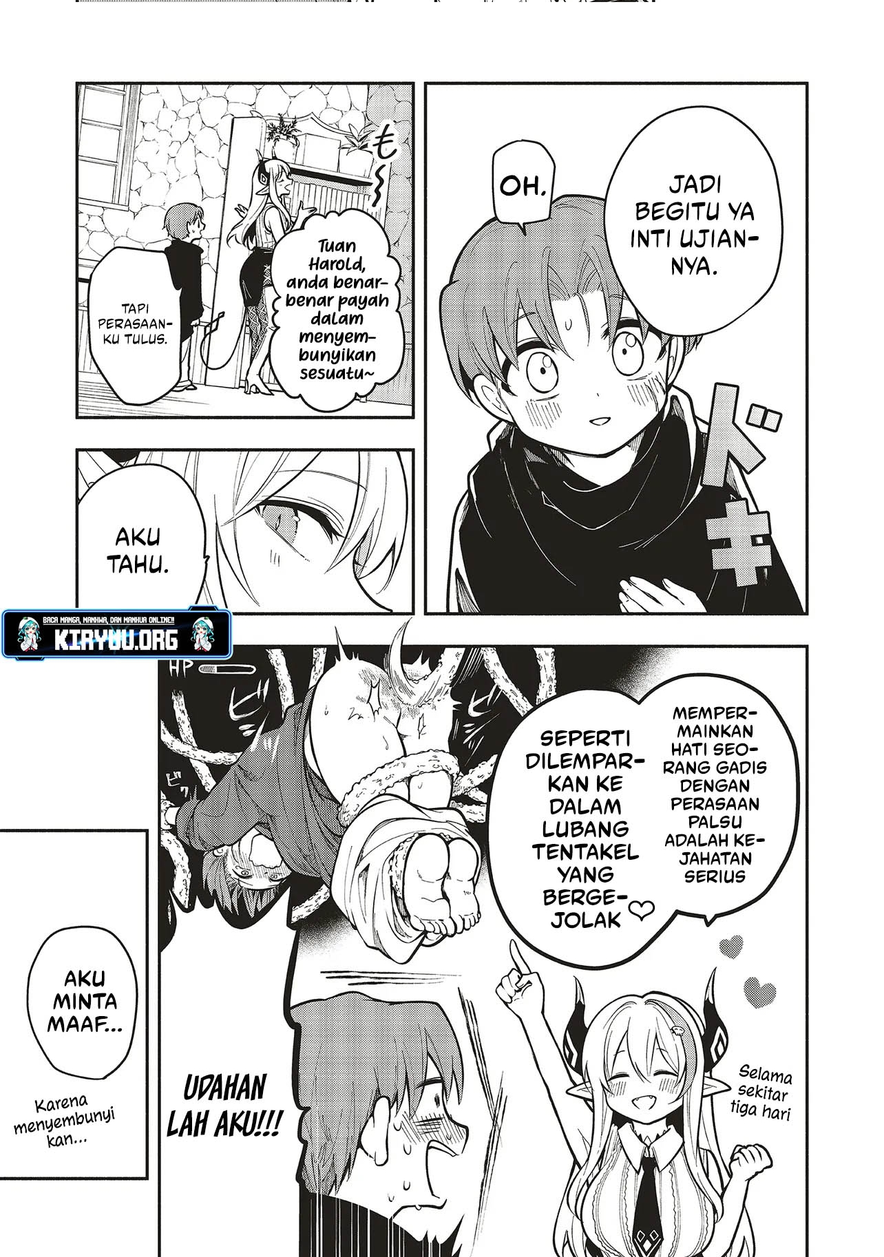Shinkon Quest: Maou no Musume wa Majime Yuusha wo Otoshitai♡ Chapter 7.1 - halaman 14