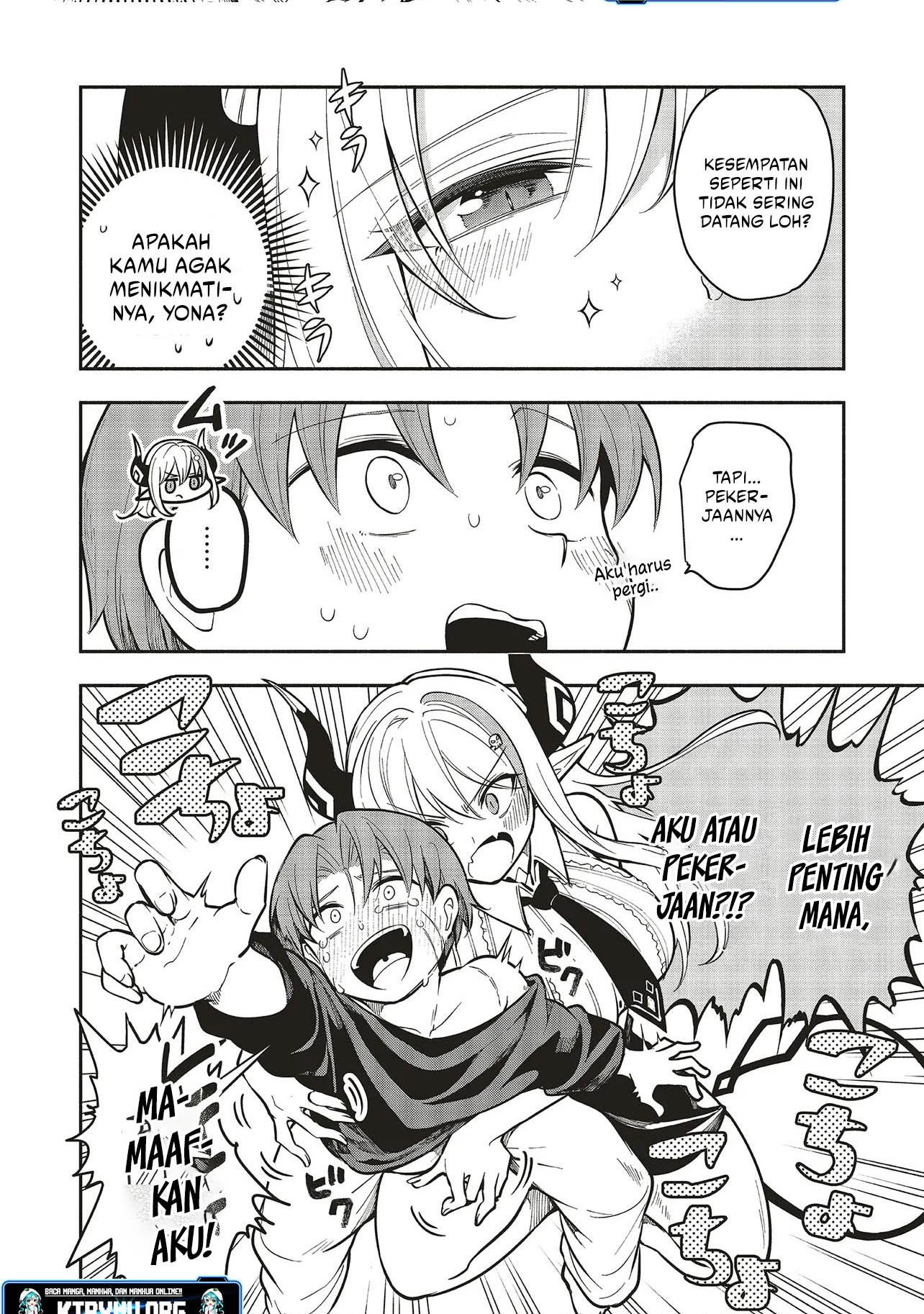 Shinkon Quest: Maou no Musume wa Majime Yuusha wo Otoshitai♡ Chapter 7.1 - halaman 7