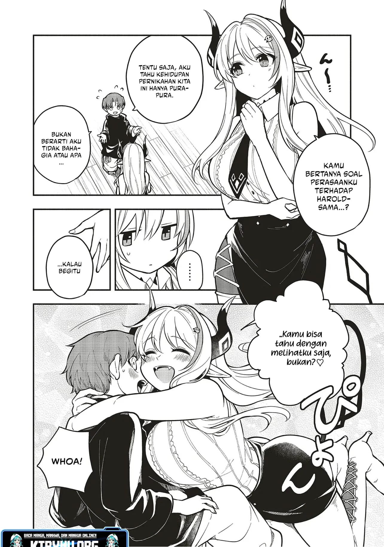 Shinkon Quest: Maou no Musume wa Majime Yuusha wo Otoshitai♡ Chapter 7.2 - halaman 2