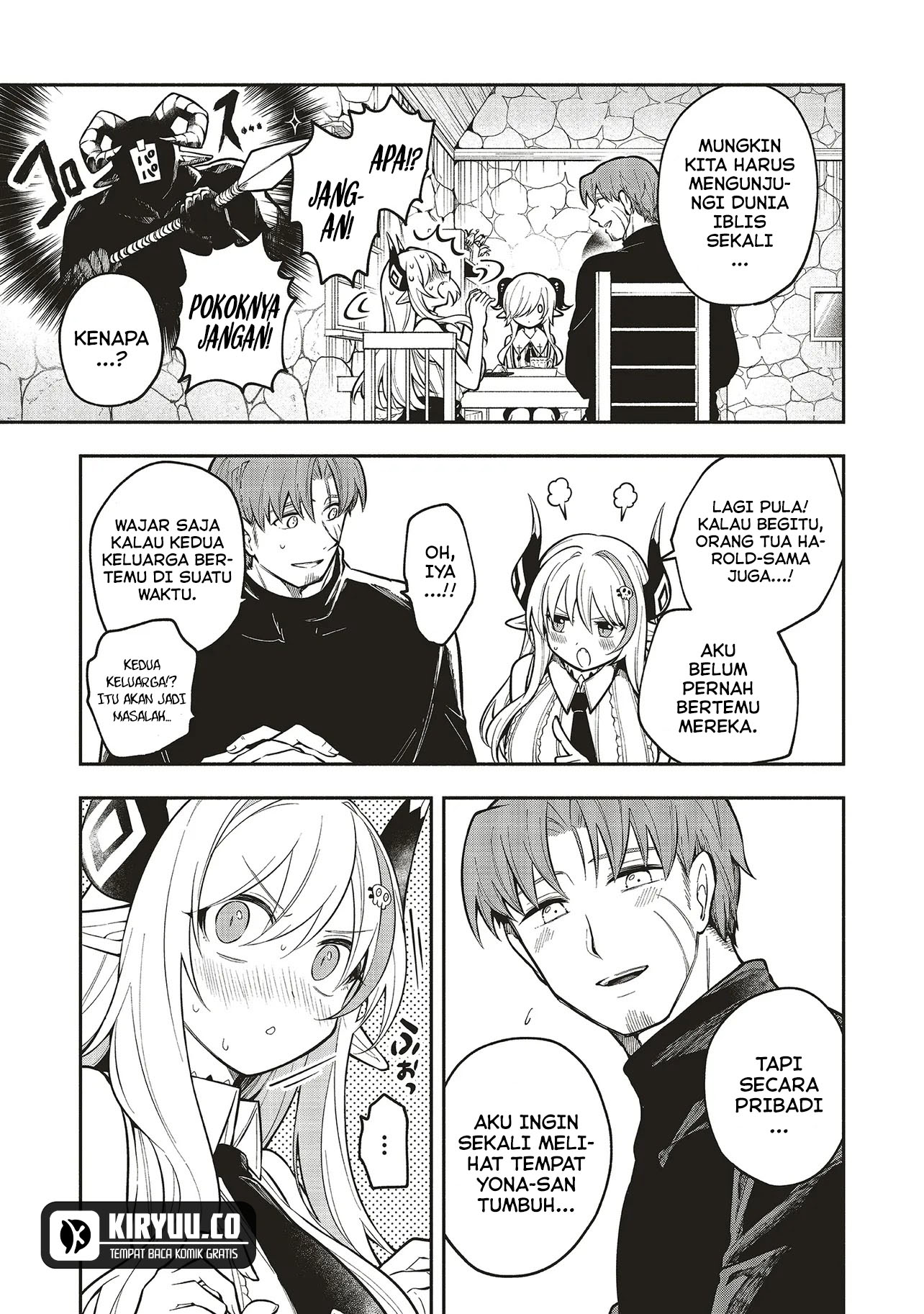 Shinkon Quest: Maou no Musume wa Majime Yuusha wo Otoshitai♡ Chapter 8 - halaman 10