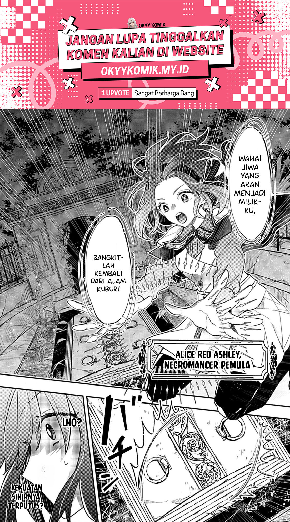 Shinmai Necromancer, Maou wo Sosei suru. Chapter 1.1 - halaman 4