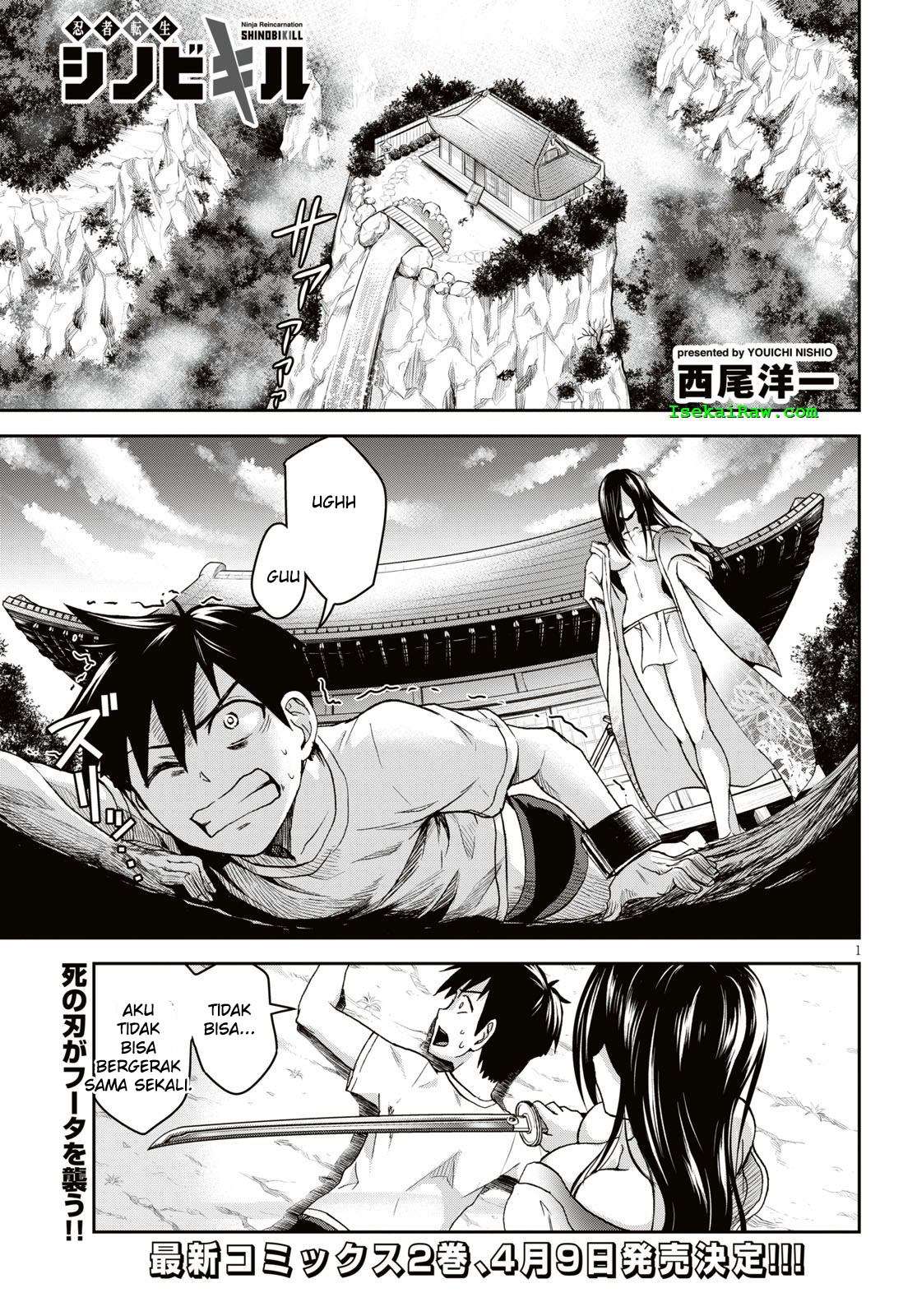 Shinobi Tensei Chapter 11.1 - halaman 1
