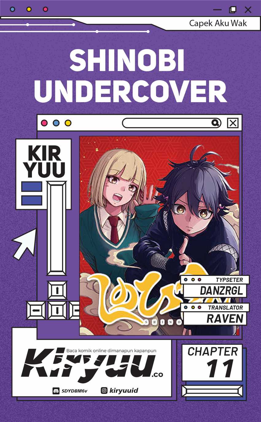 Shinobi Undercover Chapter 11 - halaman 1
