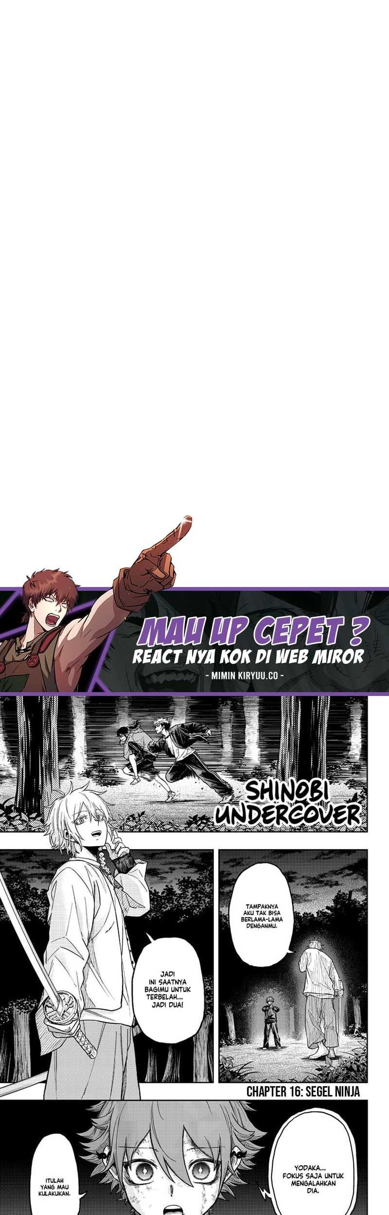 Shinobi Undercover Chapter 16 - halaman 2