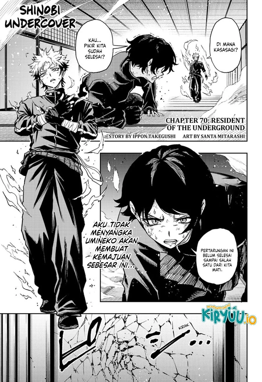 Shinobi Undercover Chapter 70 - halaman 2