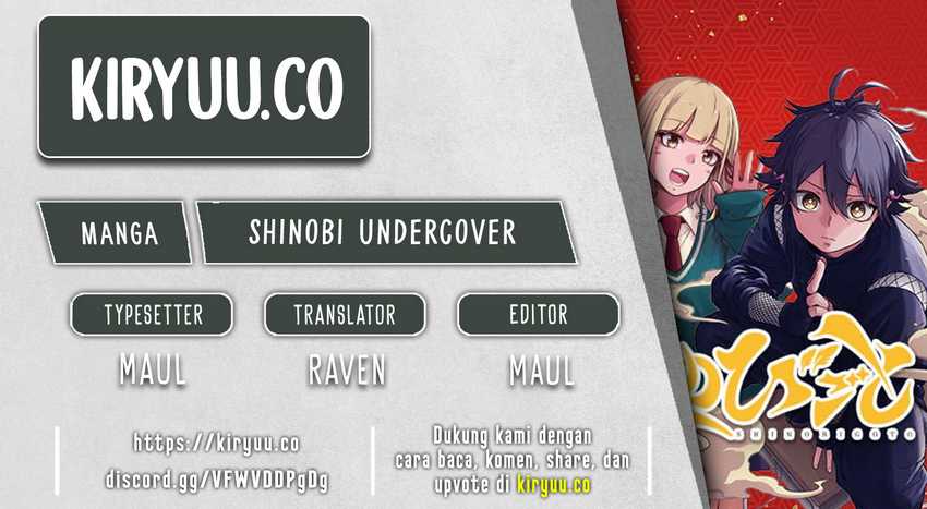Shinobi Undercover Chapter 9 - halaman 1