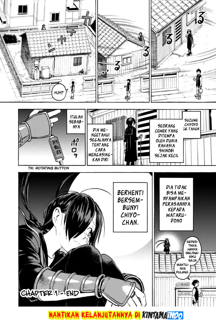 Shinobuna! Chiyo-chan Chapter 1 - halaman 27