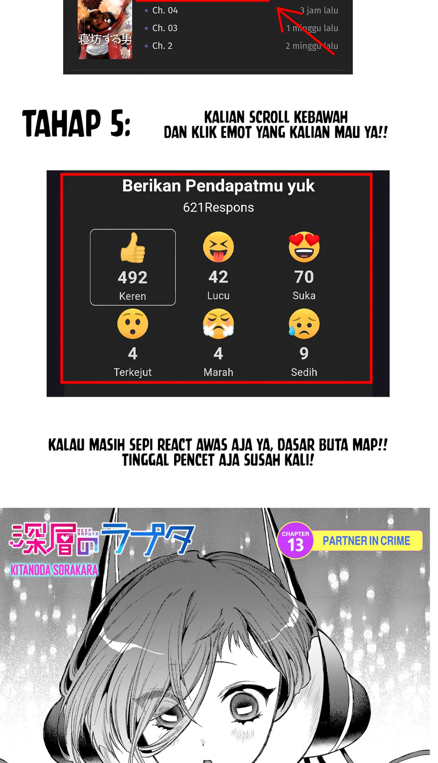 Shinsou no Raputa Chapter 13 - halaman 3