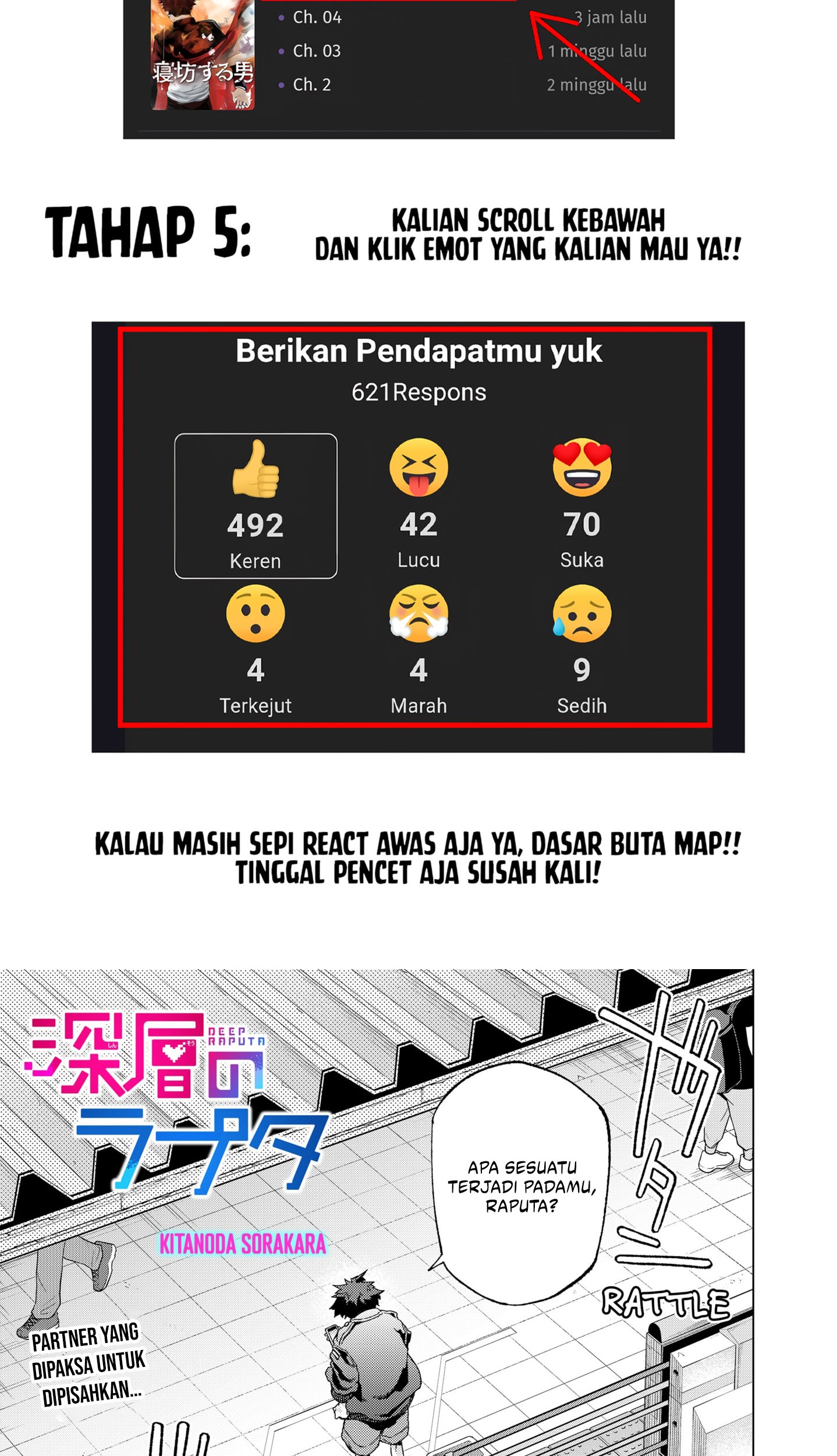 Shinsou no Raputa Chapter 14 - halaman 3