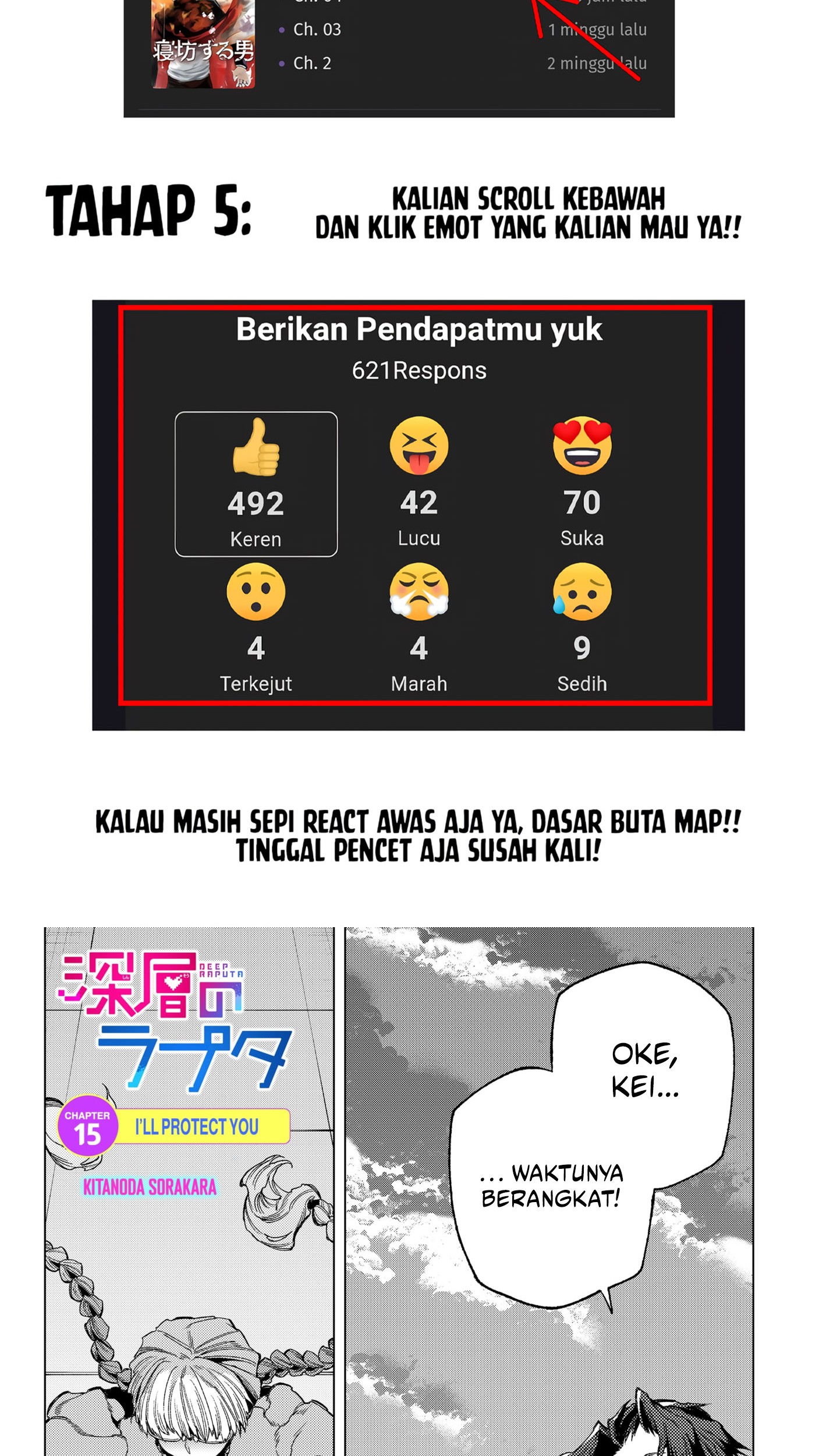 Shinsou no Raputa Chapter 15 - halaman 3