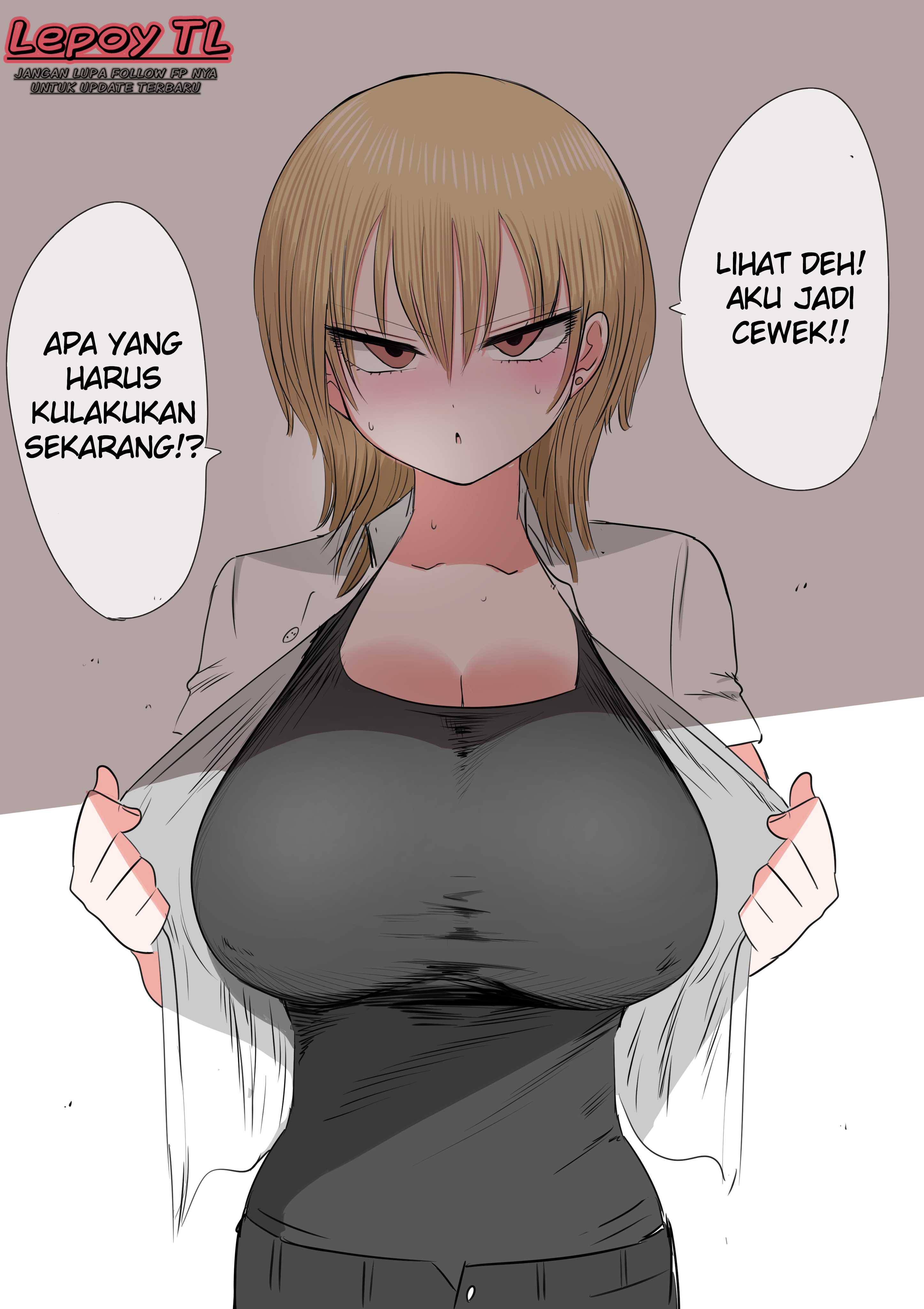 Shinyuu ga Onnanoko ni Natteshimatta Chapter 1 - halaman 1