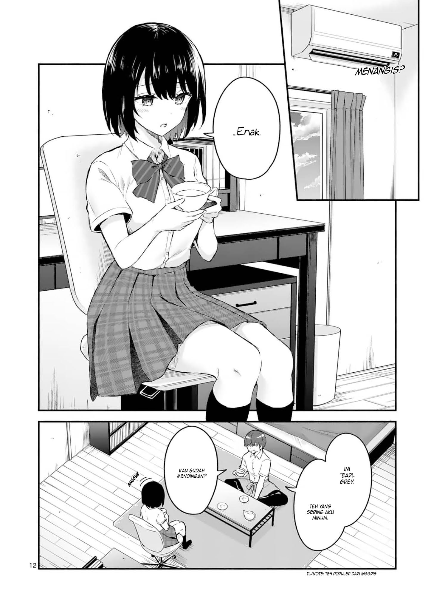 Shiotaiou no Sato-san ga Ore ni dake Amai Chapter 1 - halaman 12