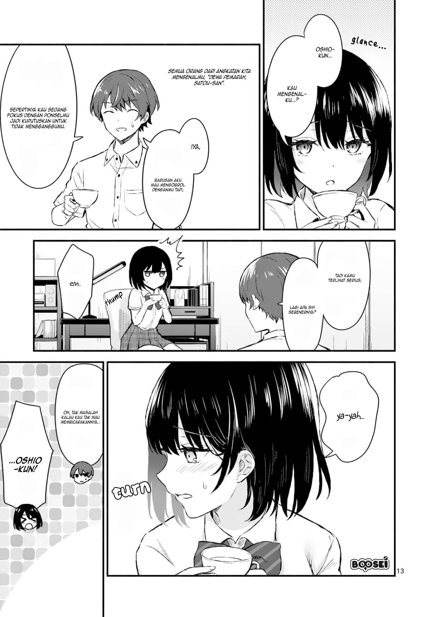Shiotaiou no Sato-san ga Ore ni dake Amai Chapter 1 - halaman 13