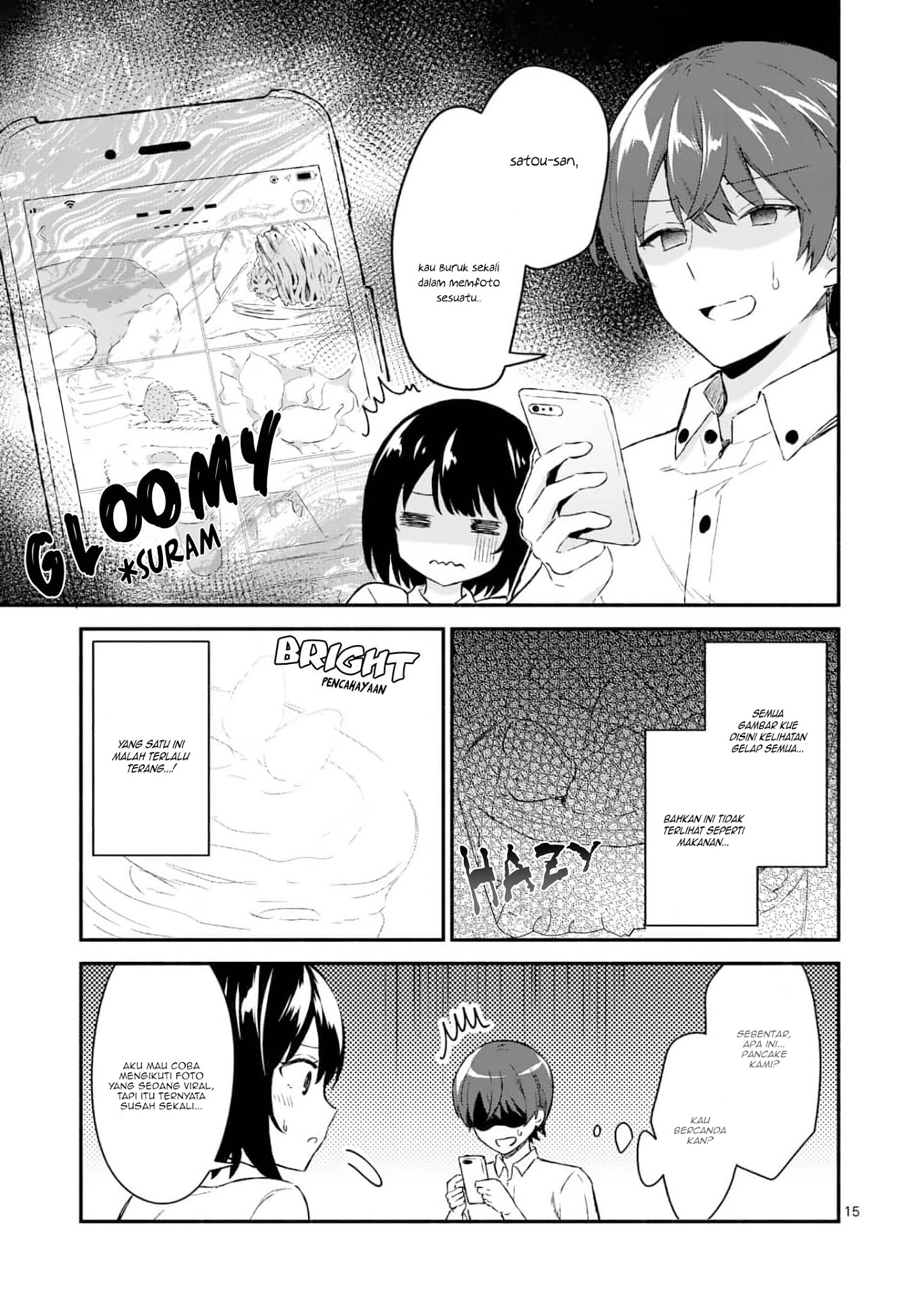 Shiotaiou no Sato-san ga Ore ni dake Amai Chapter 1 - halaman 15