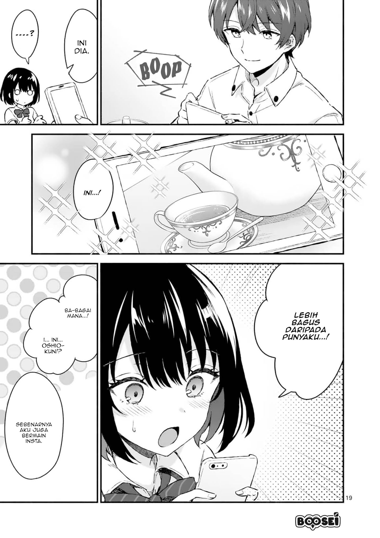 Shiotaiou no Sato-san ga Ore ni dake Amai Chapter 1 - halaman 19