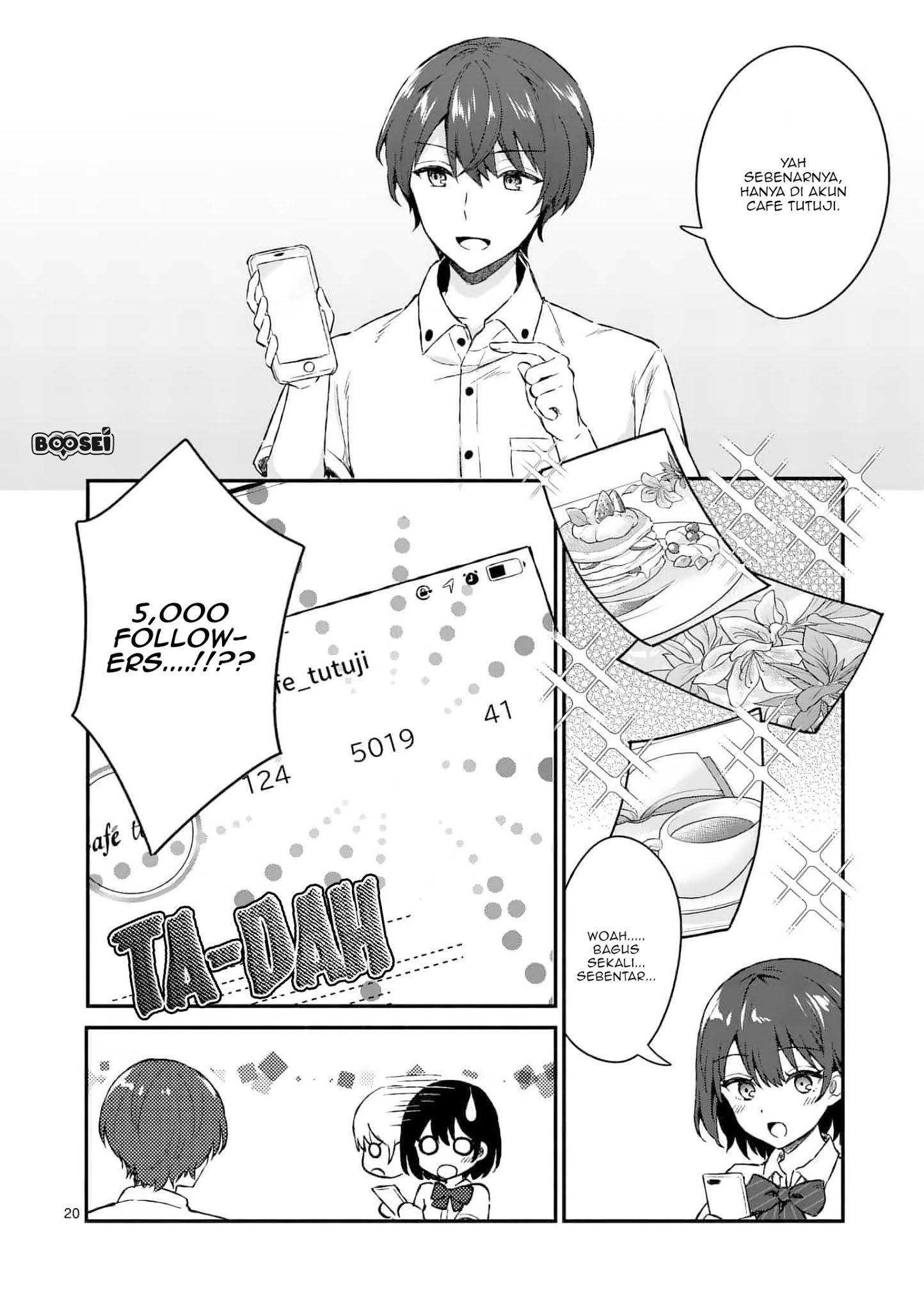 Shiotaiou no Sato-san ga Ore ni dake Amai Chapter 1 - halaman 20